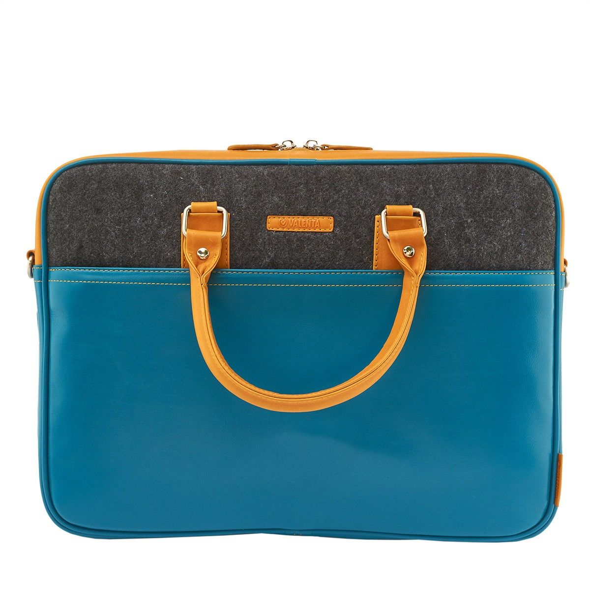 Laptoptas 15.6" Leer Ocean Blue