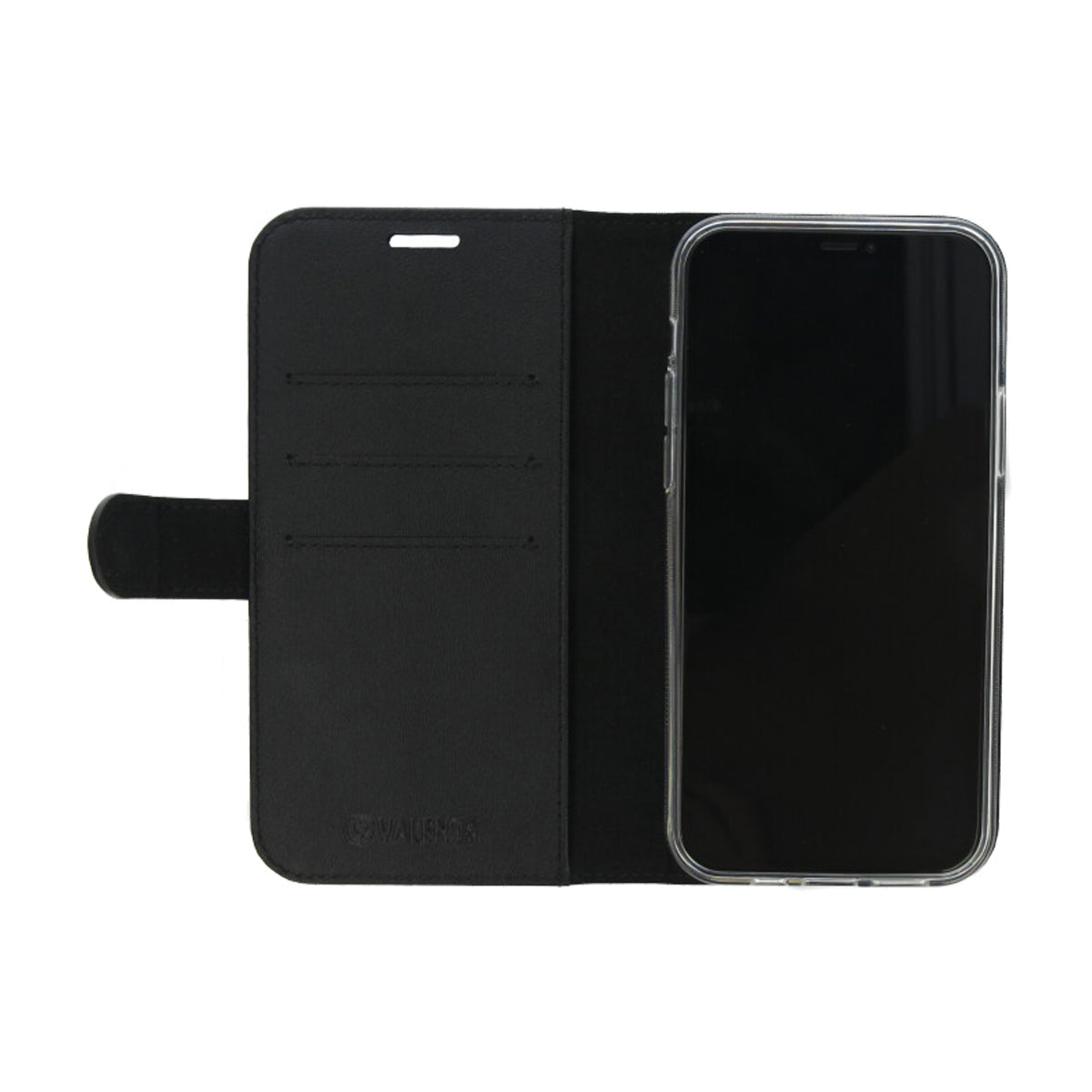 Book Case Classic Black iPhone 12-12 Pro