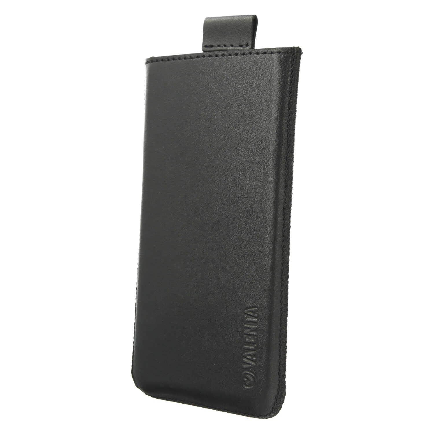  Einschubhülle Pocket Classic Schwarz 47 - H158 x B77 x D8 für Samsung A54 / iPhone 15 Pro Max