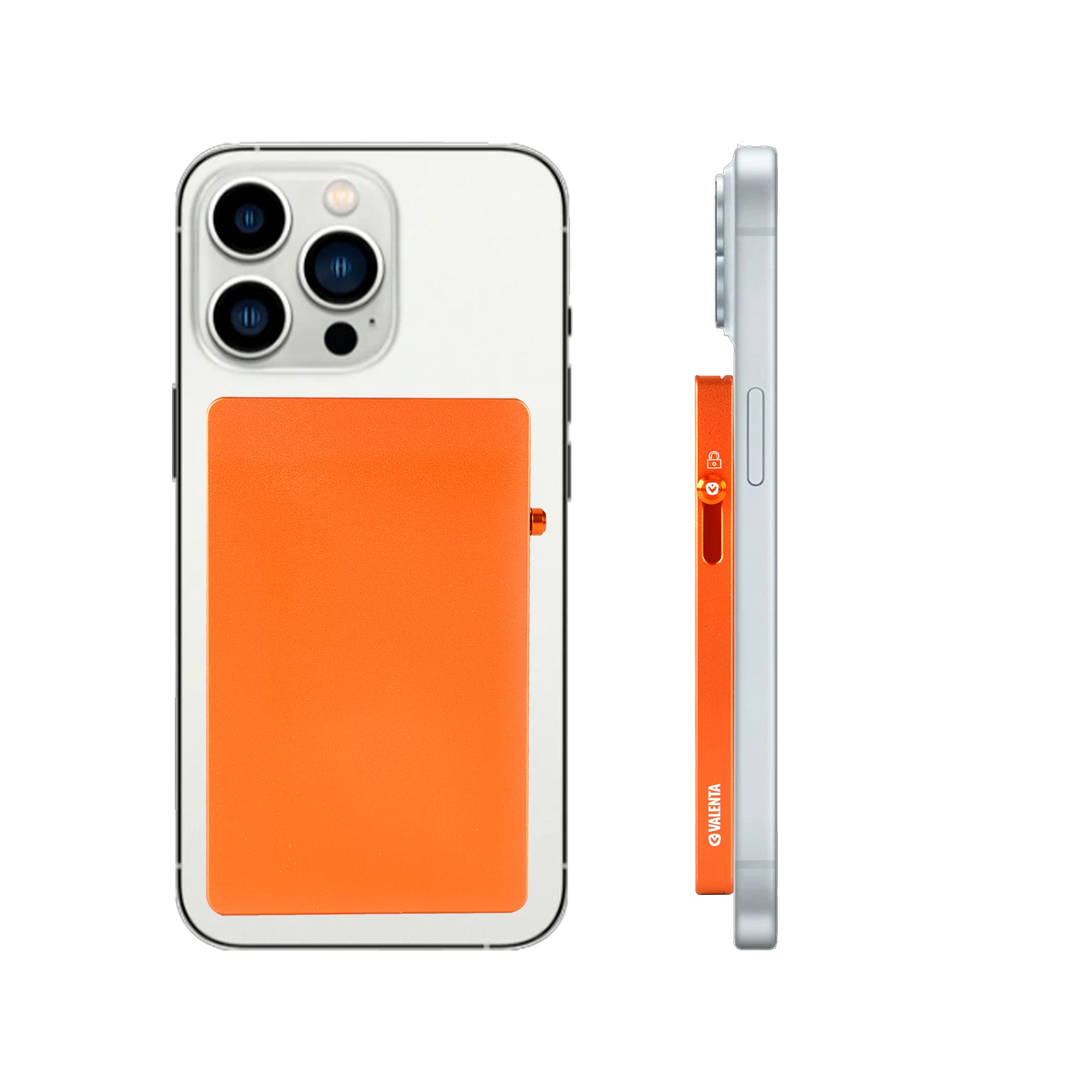 Cardprotector Aluminium Magsafe Thin Orange