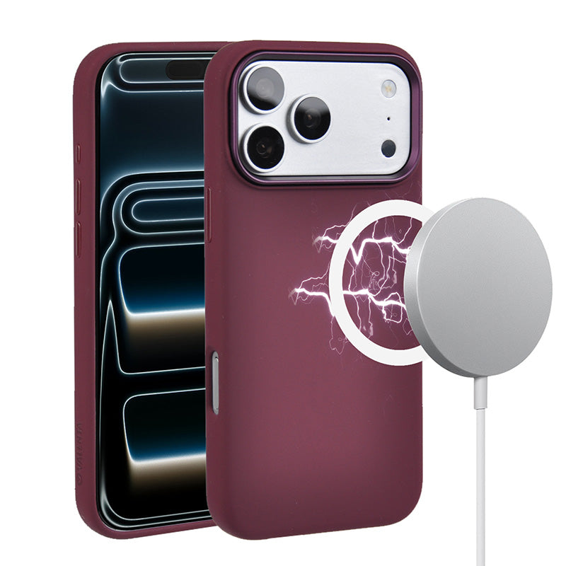 Back Cover Silk MagSafe Kirsch iPhone 18/17 Pro Max
