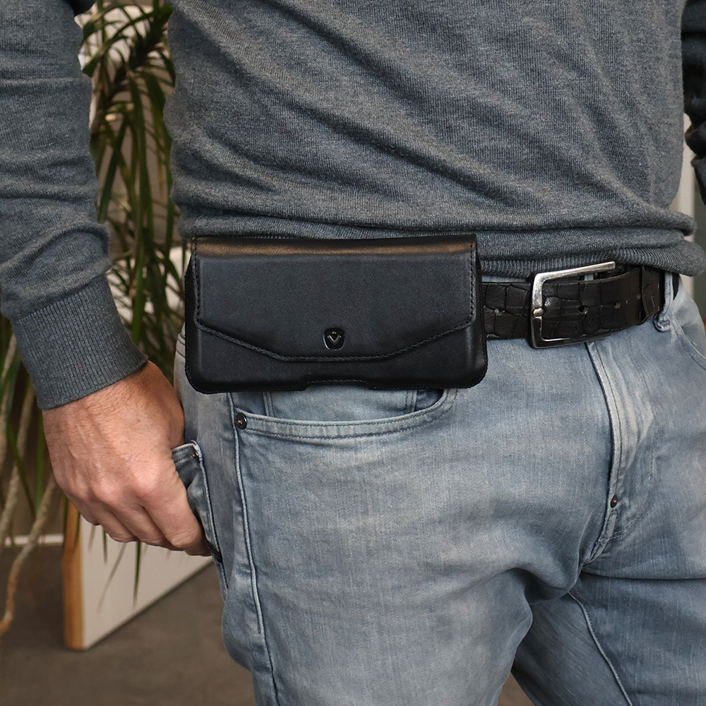 Belt Amsterdam Black Small (L73 x B144 x H11) - valenta.com