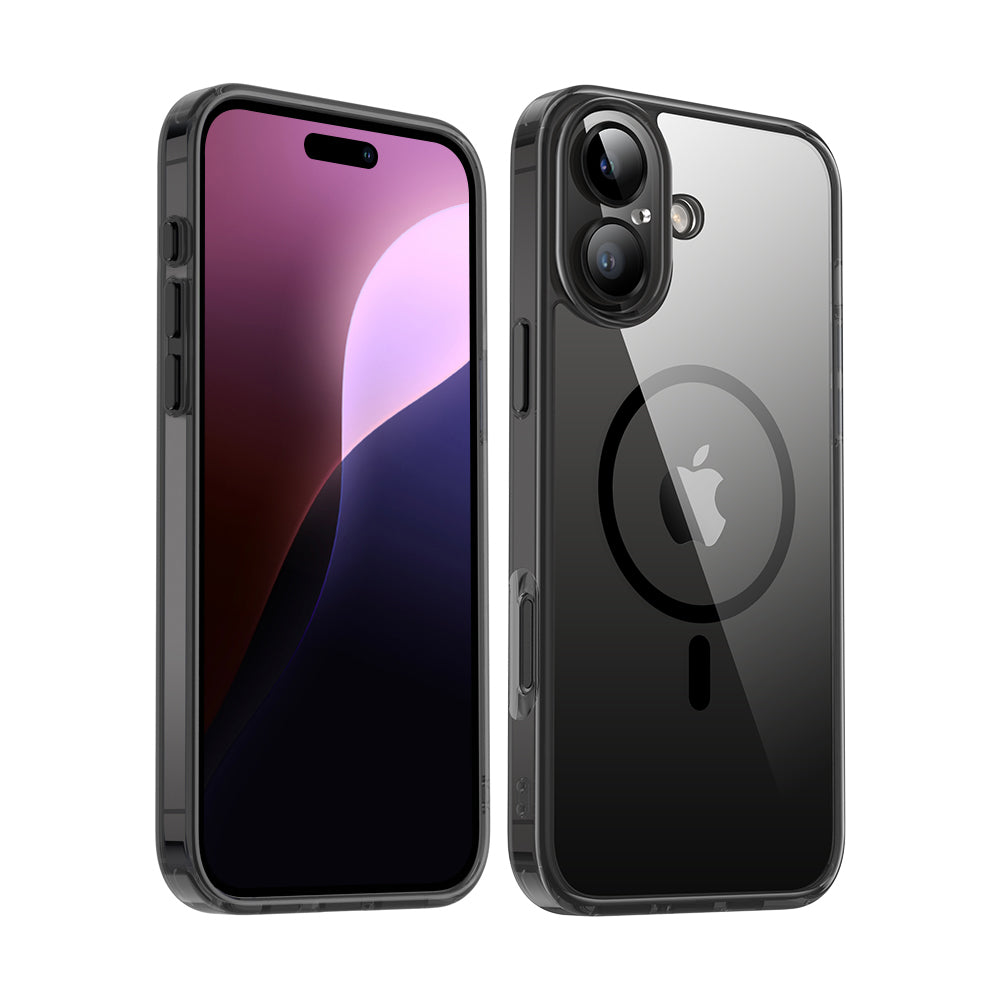 Back Cover Trend MagSafe Black iPhone 16 - valenta.com