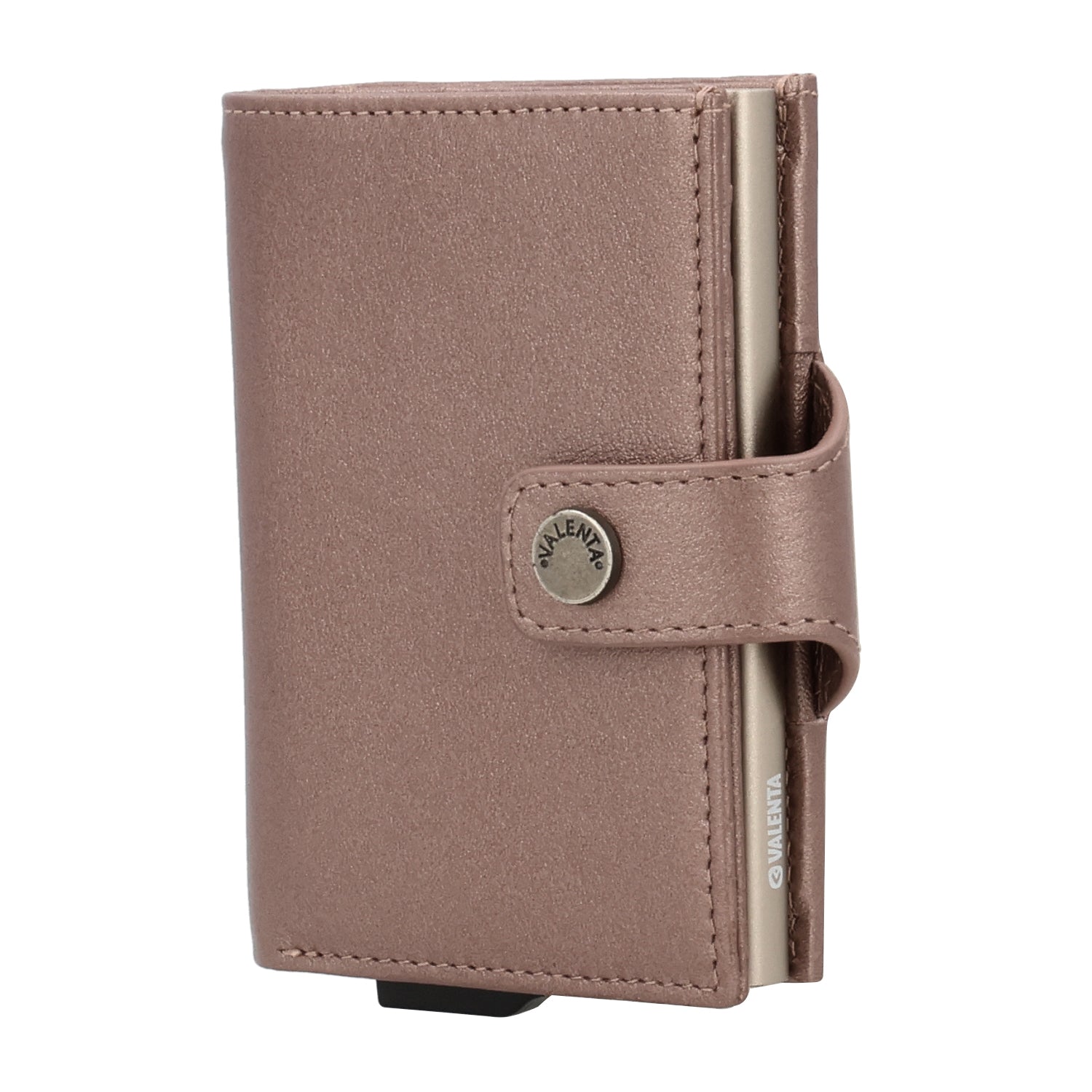 Card Case Plus Wallet Luxe Metallic Copper