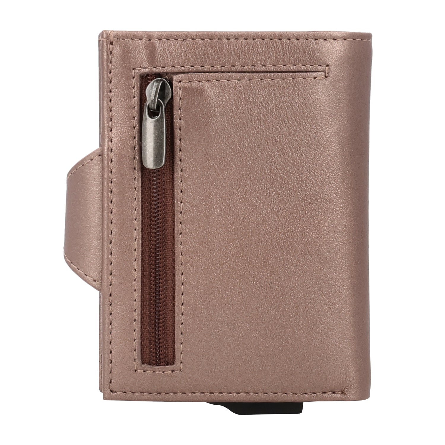 Card Case Plus Wallet Luxe Metallic Copper