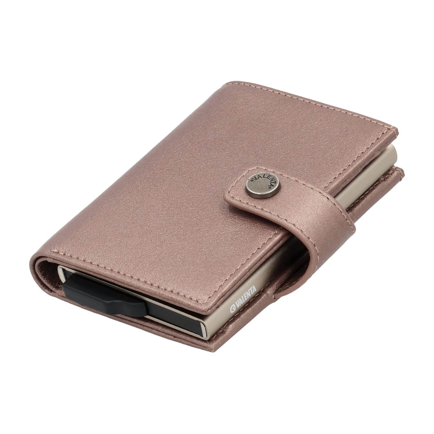 Card Case Plus Wallet Luxe Metallic Copper