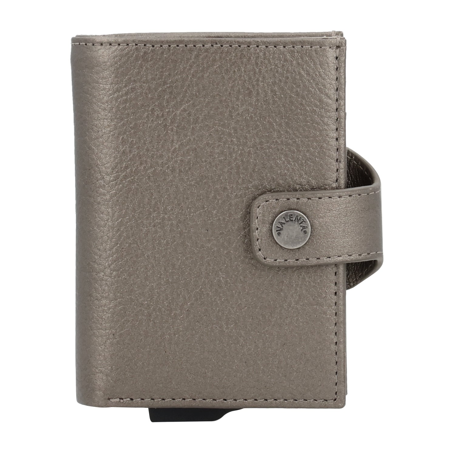 Card Case Plus Wallet Luxe Metallic Bronze