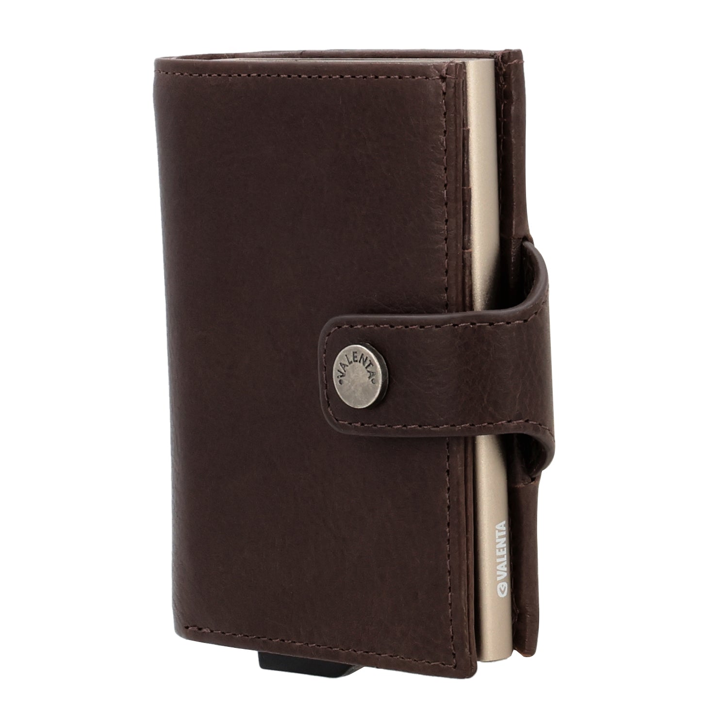 Card Case Plus Wallet Luxe Chocolate