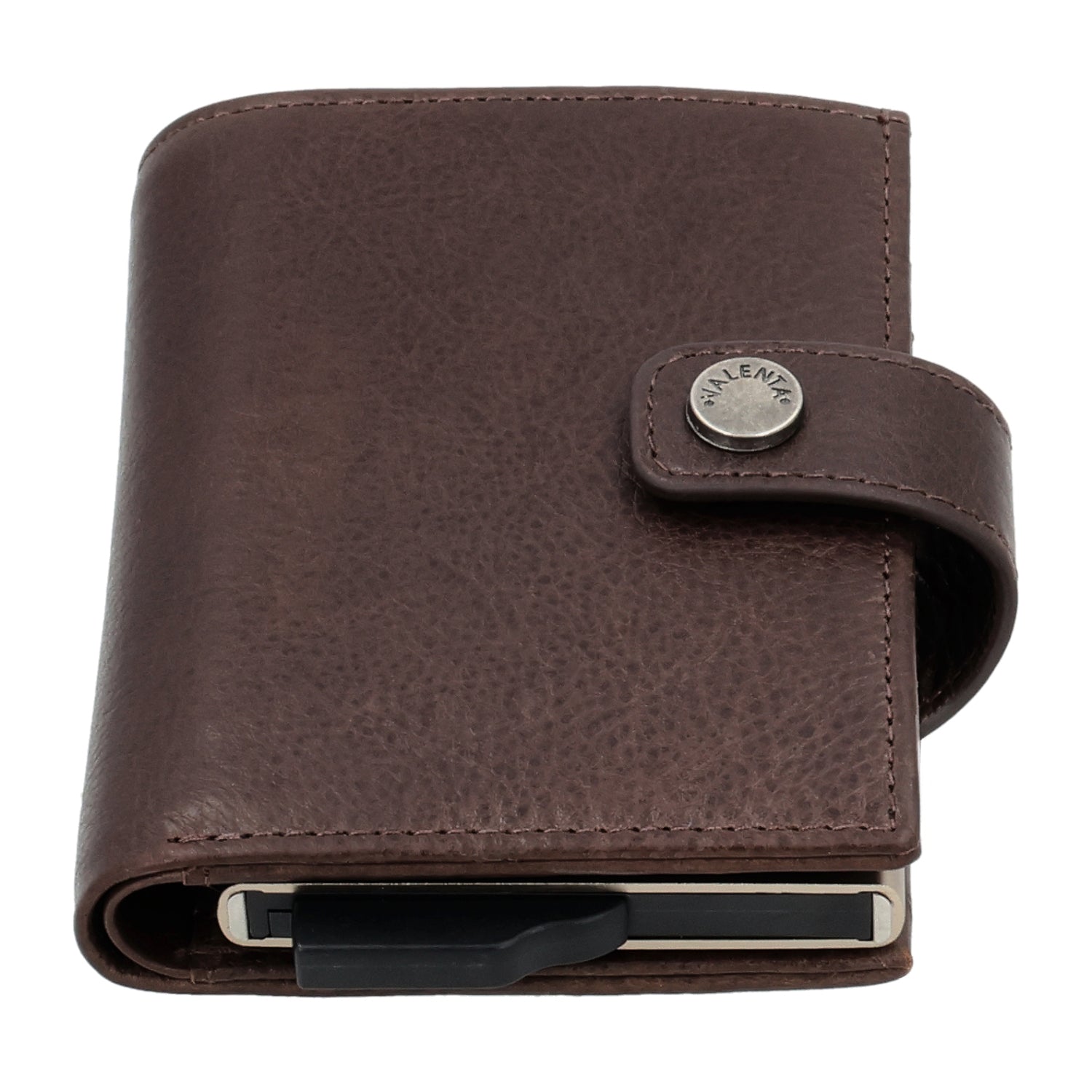 Card Case Plus Wallet Luxe Chocolate