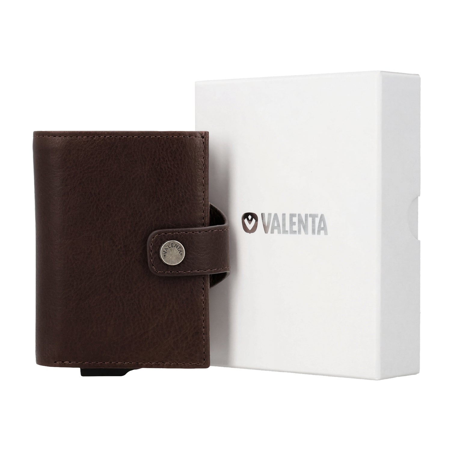 Card Case Plus Wallet Luxe Chocolate