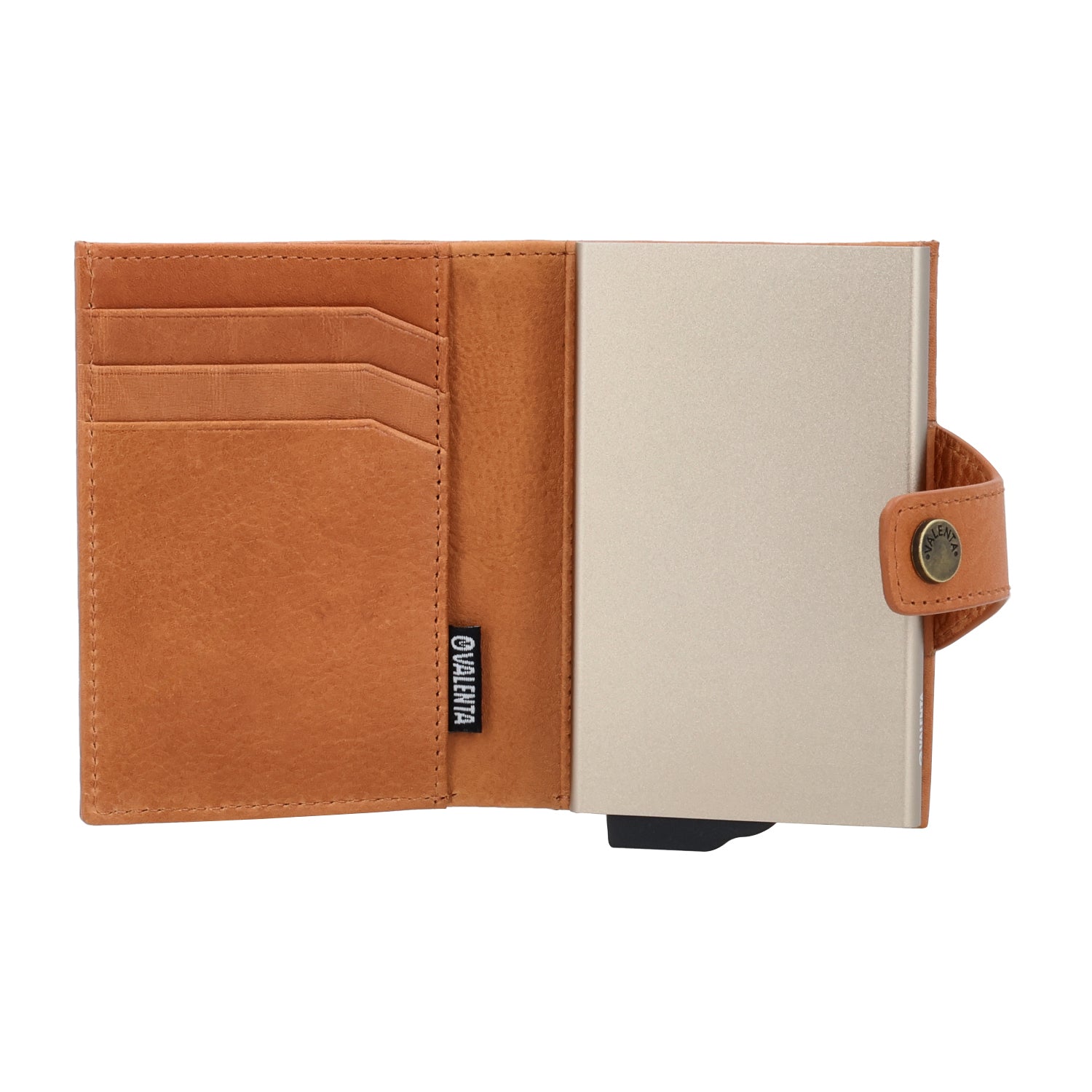 Card Case Plus Wallet Luxe Tan