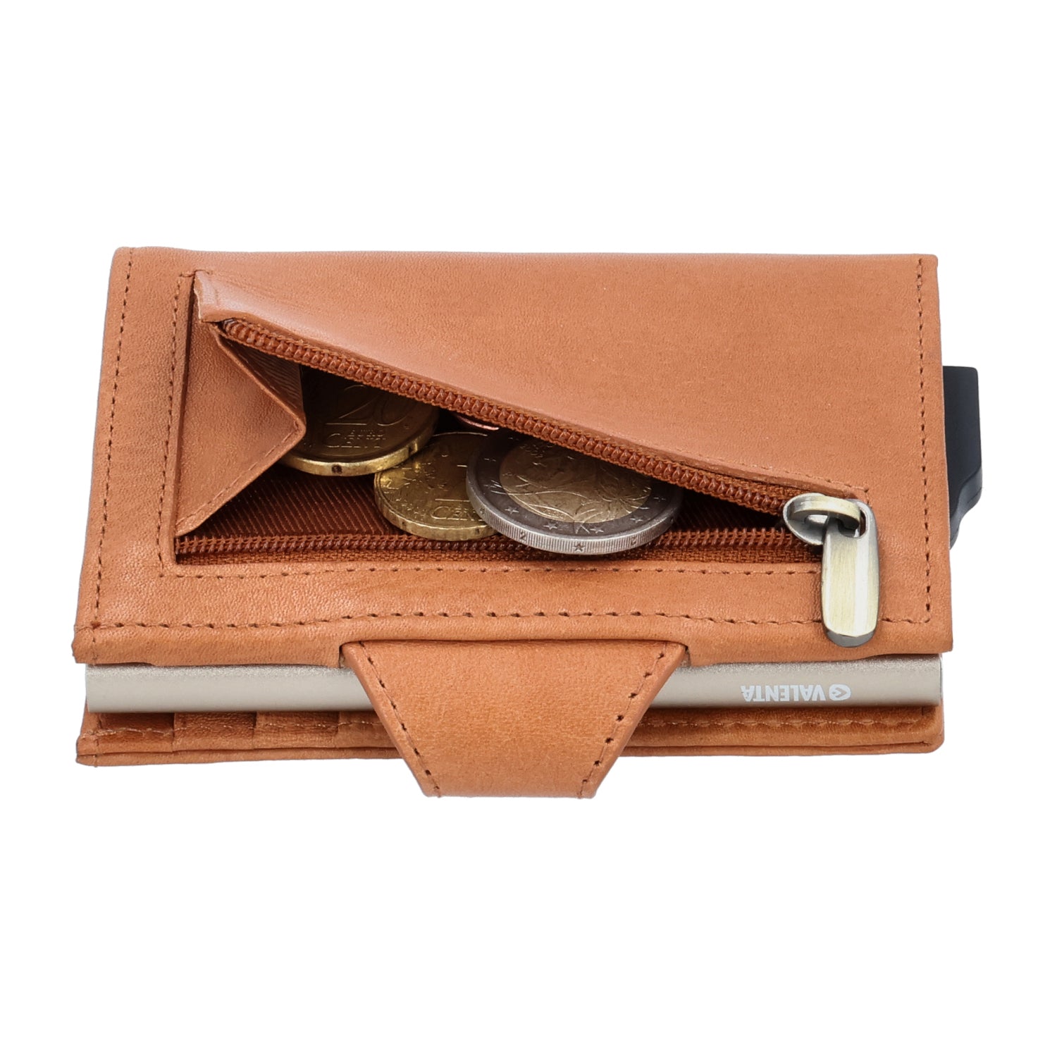 Card Case Plus Wallet Luxe Tan
