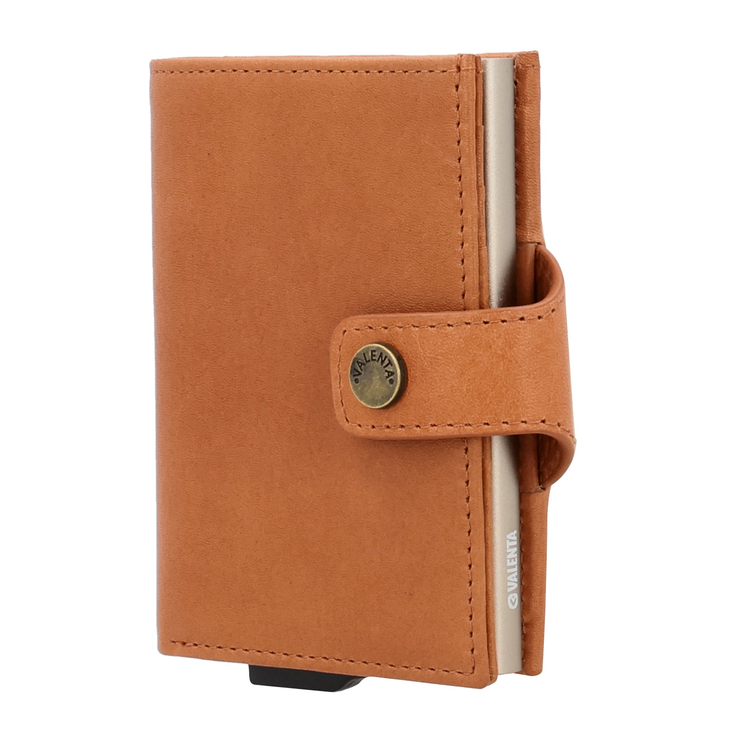 Card Case Plus Wallet Luxe Tan