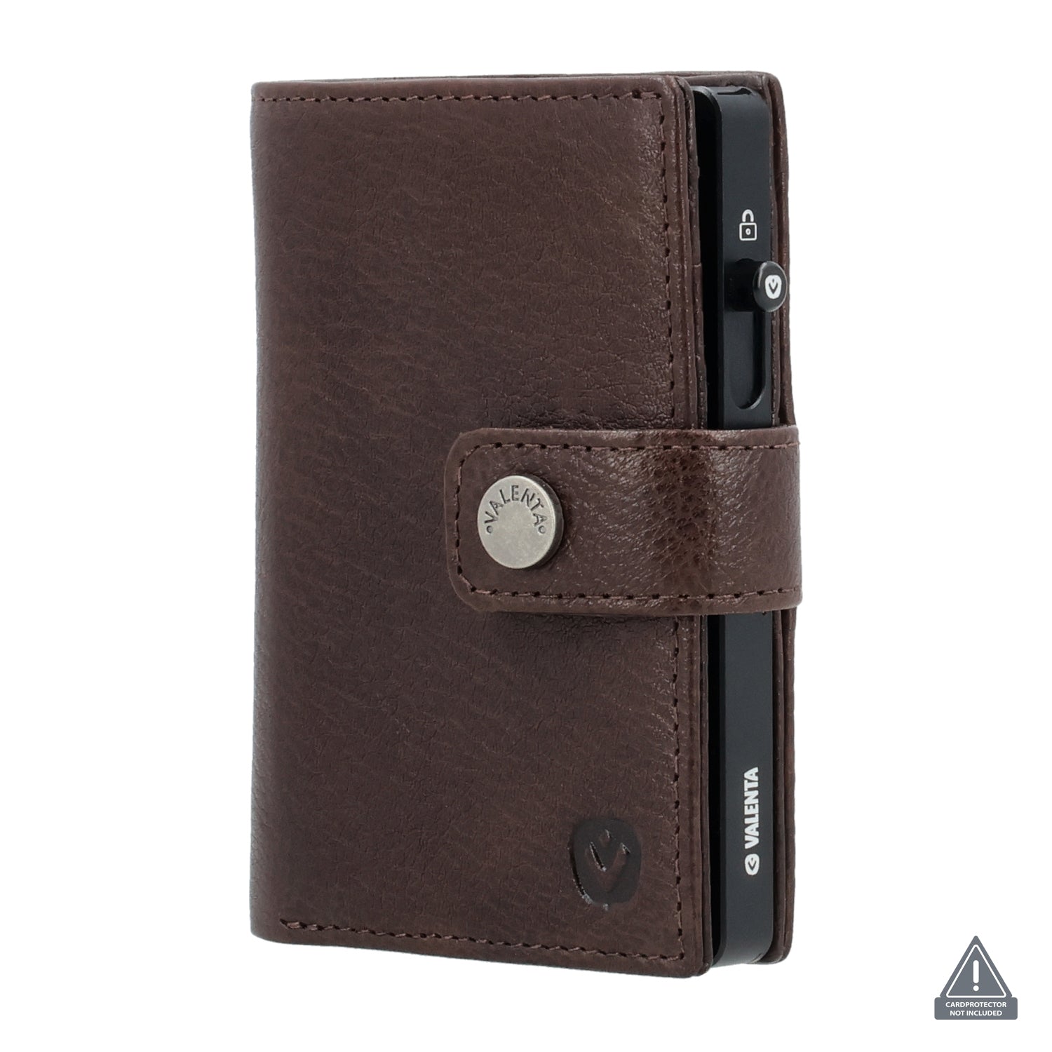 Card Wallet Leder MagSafe Luxe Chocolate