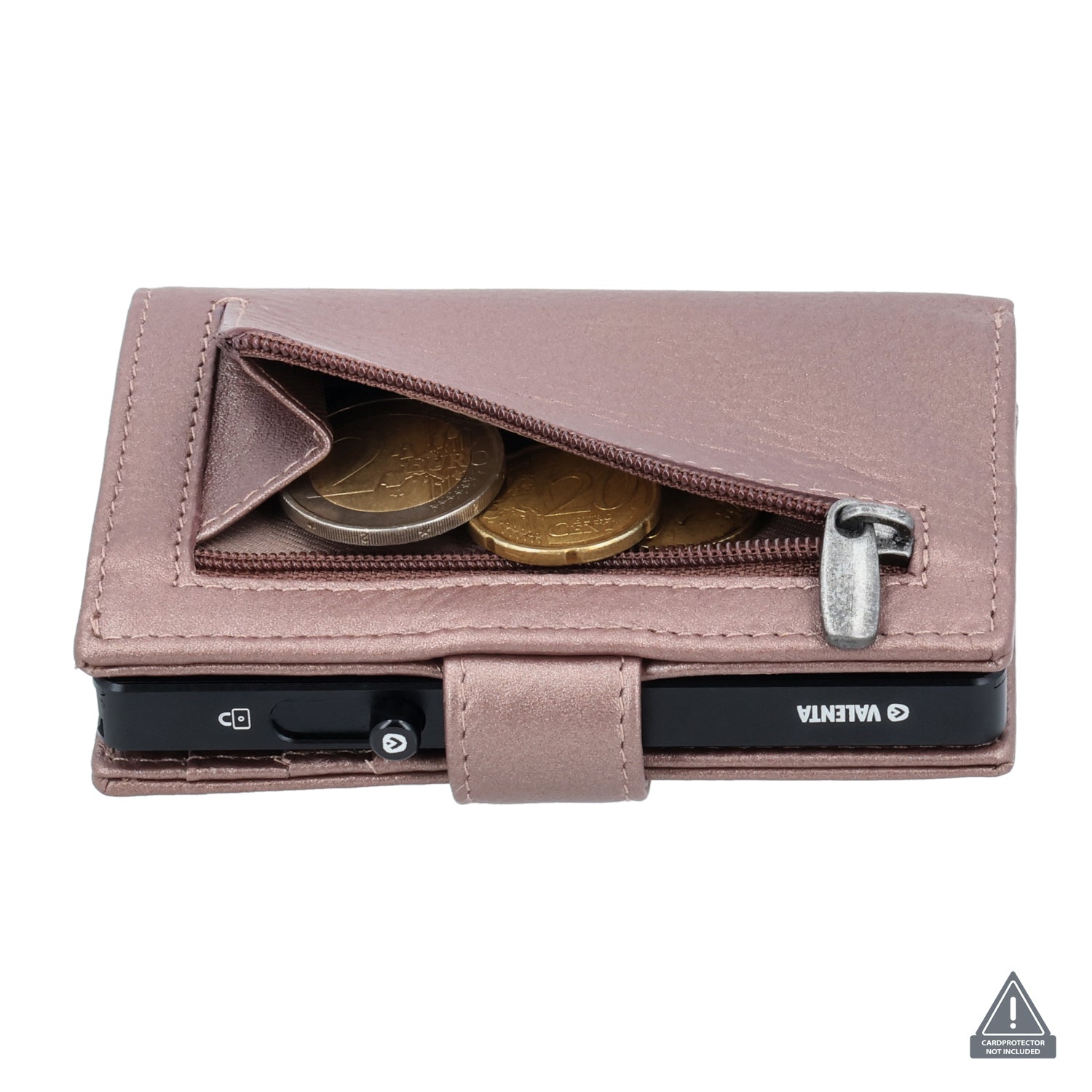 Card Wallet Leather MagSafe Luxe Metallic Copper