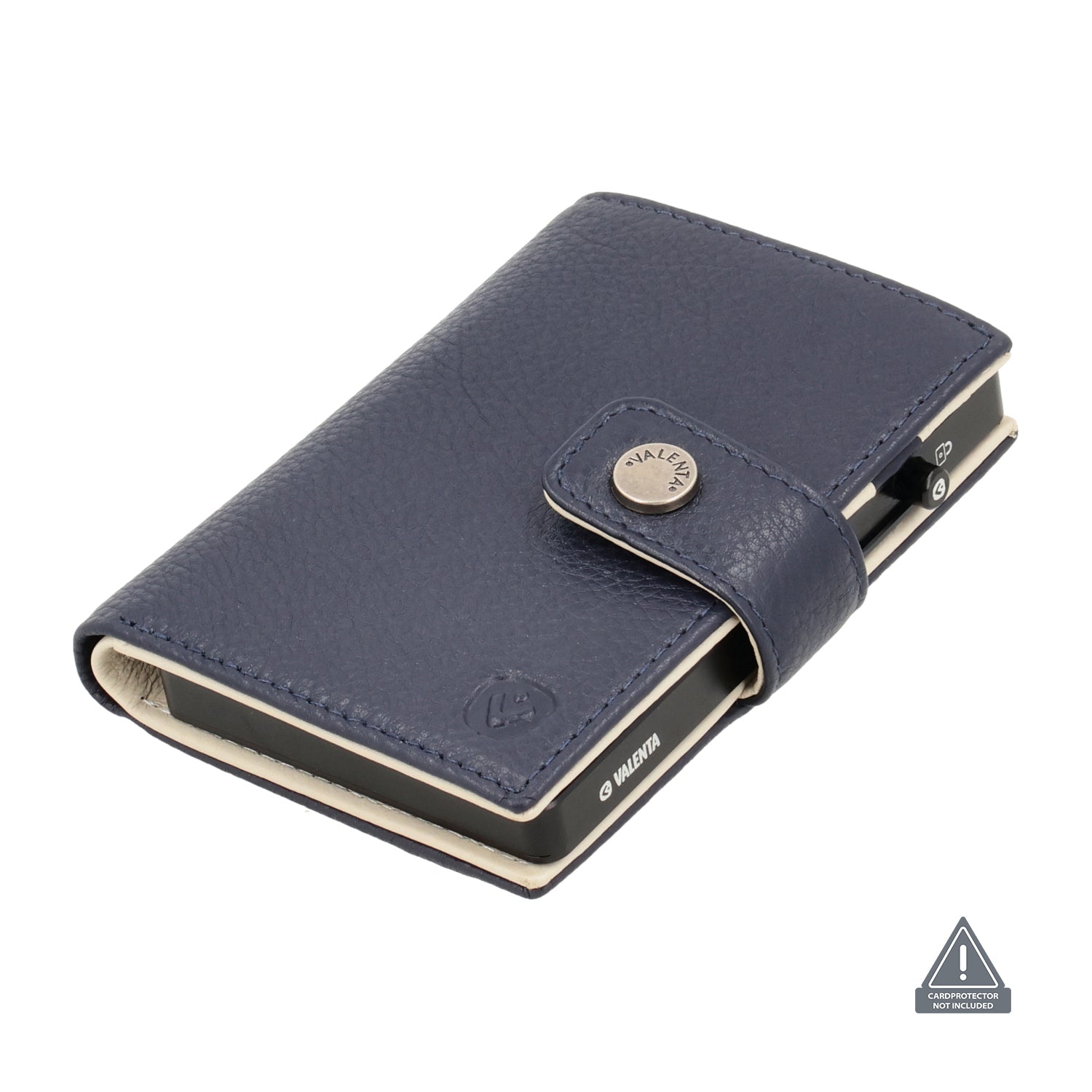 Card Wallet Leder MagSafe Luxe Navy