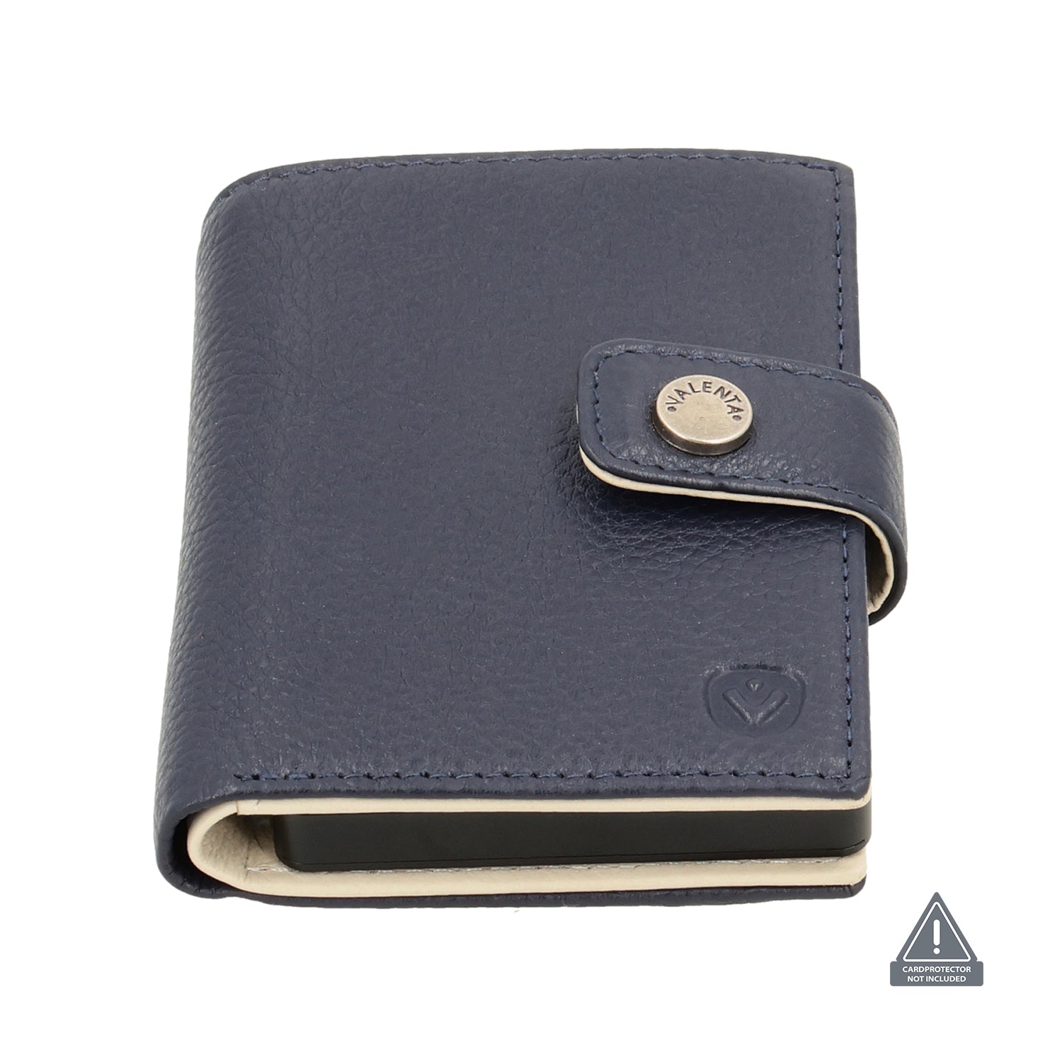 Card Wallet Leder MagSafe Luxe Navy
