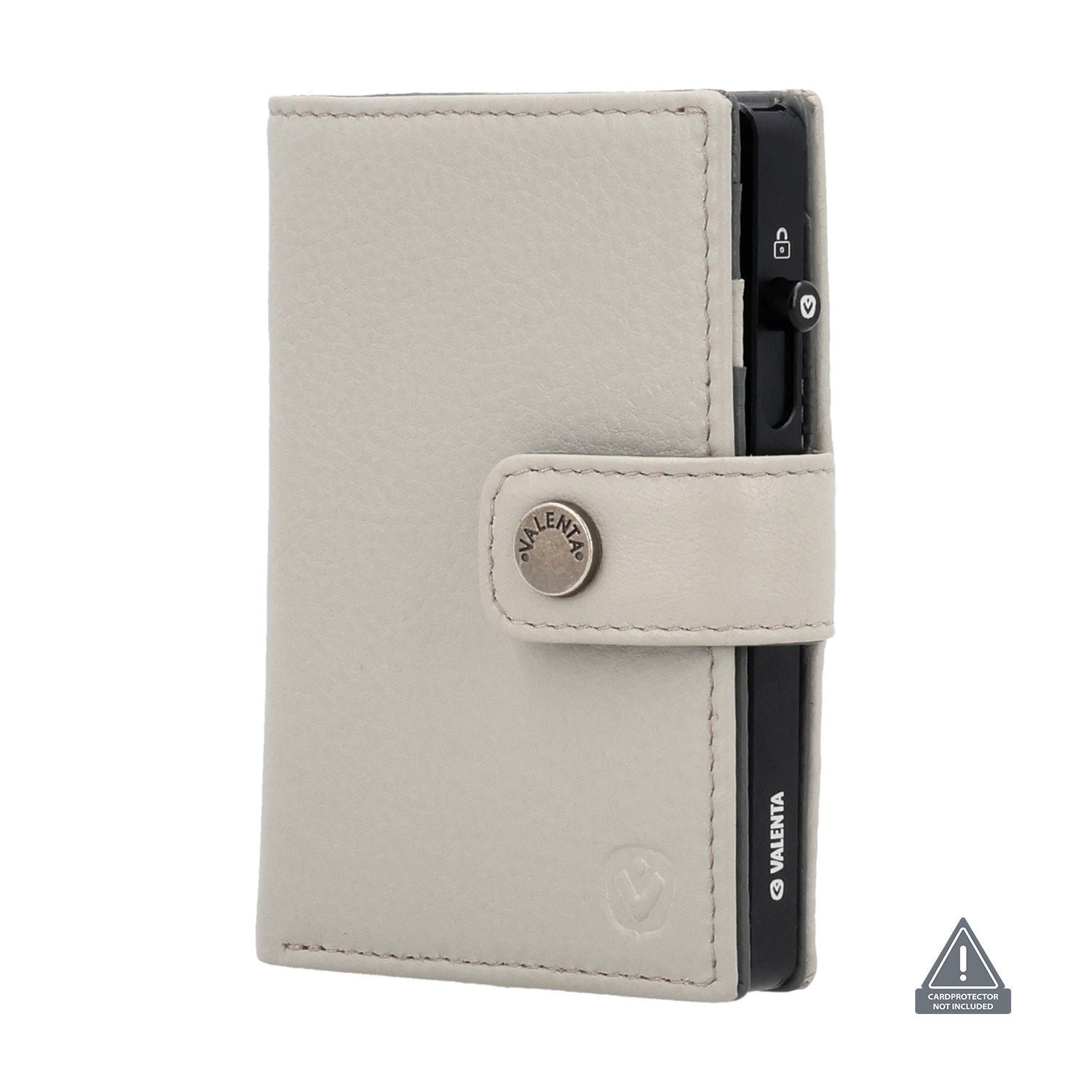 Card Wallet Leder MagSafe Luxe Off-White