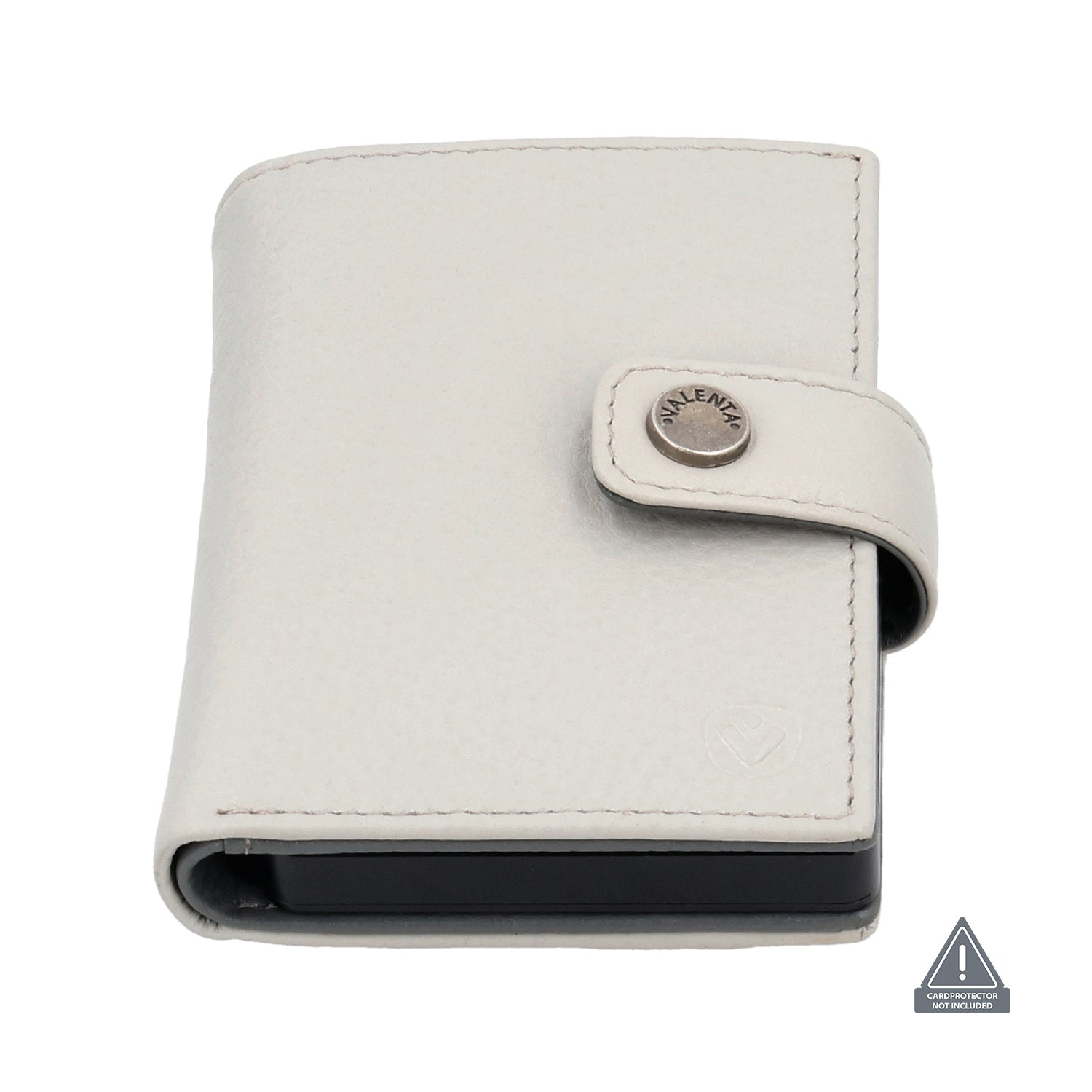 Card Wallet Leder MagSafe Luxe Off-White