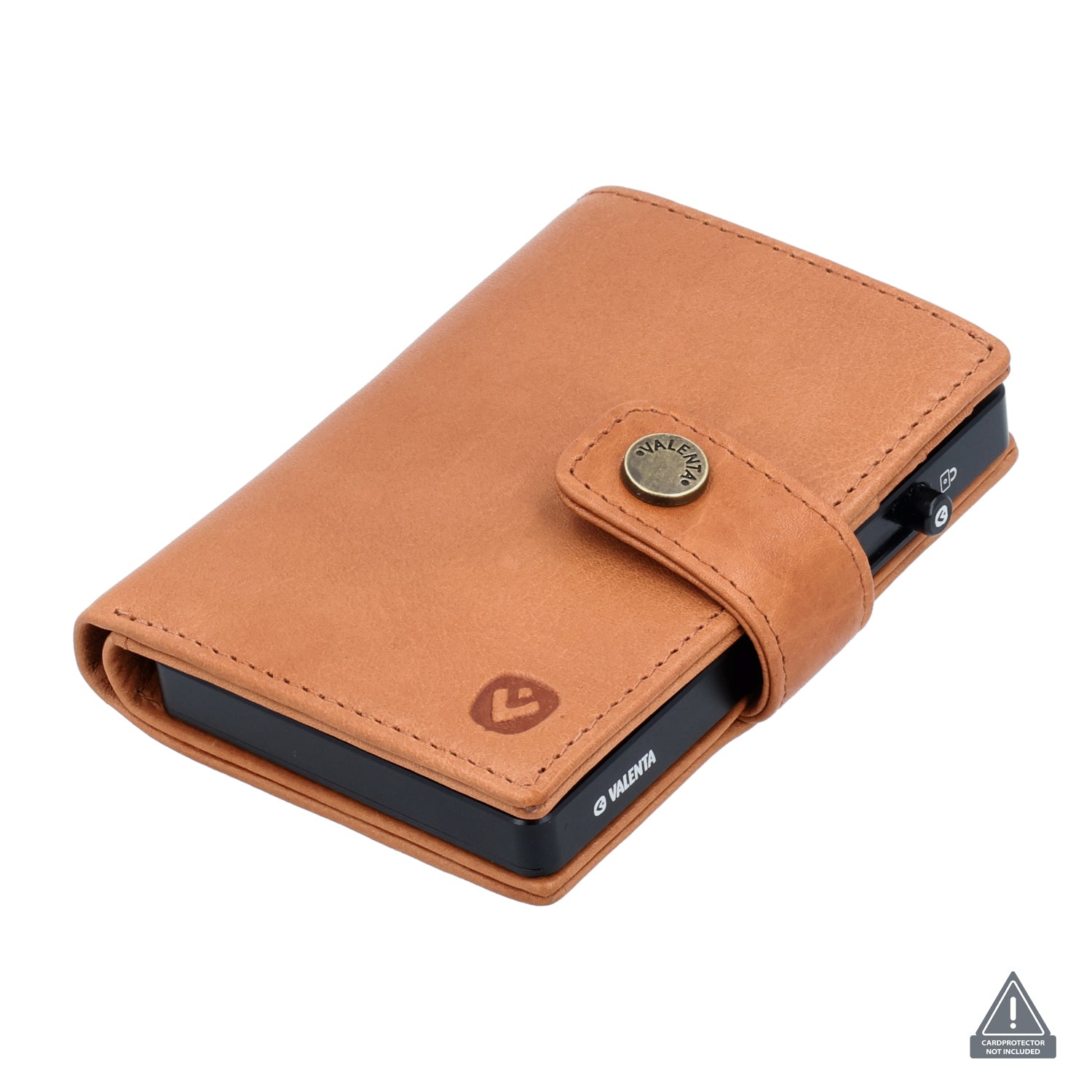 Card Wallet Leder MagSafe Luxe Tan
