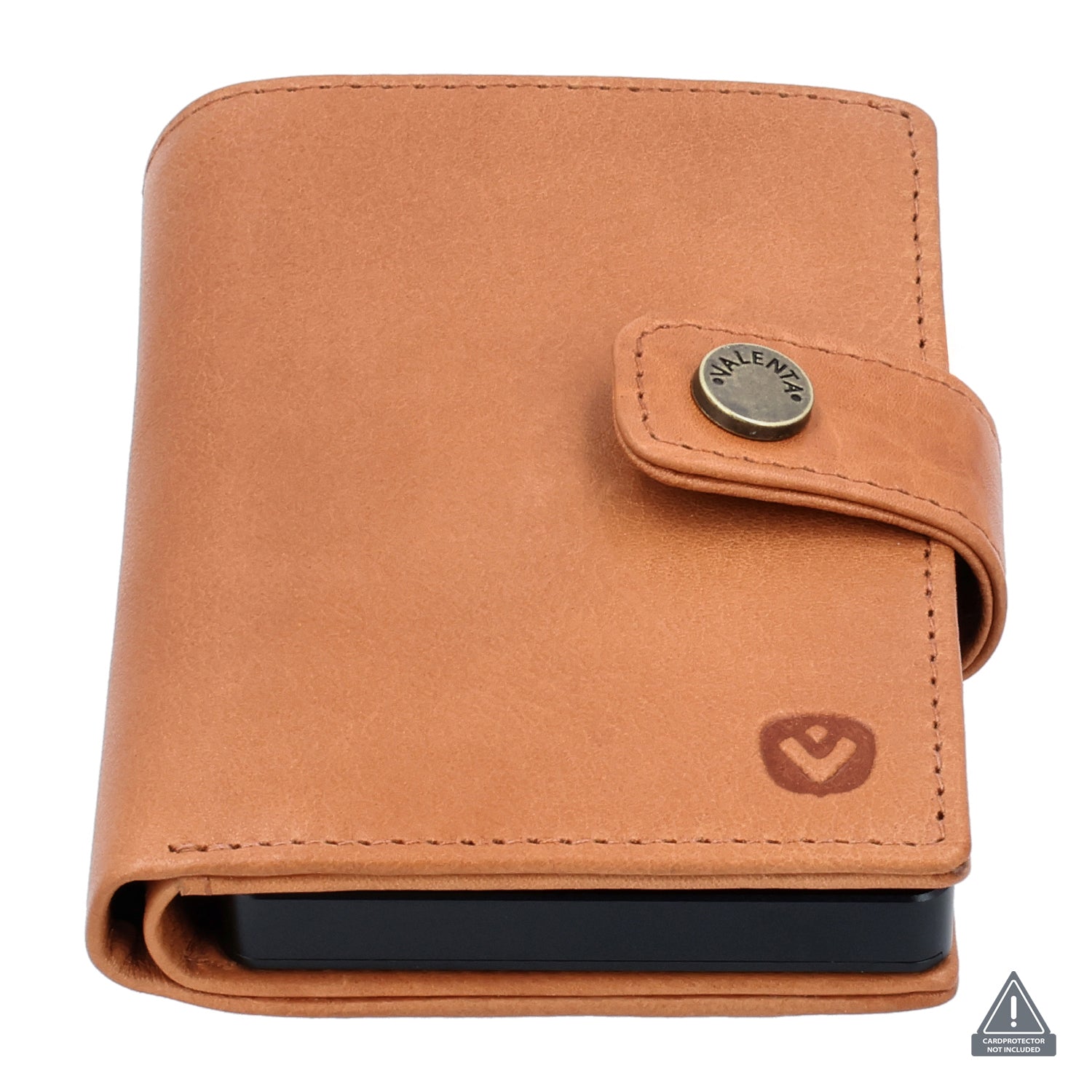 Card Wallet Leder MagSafe Luxe Tan