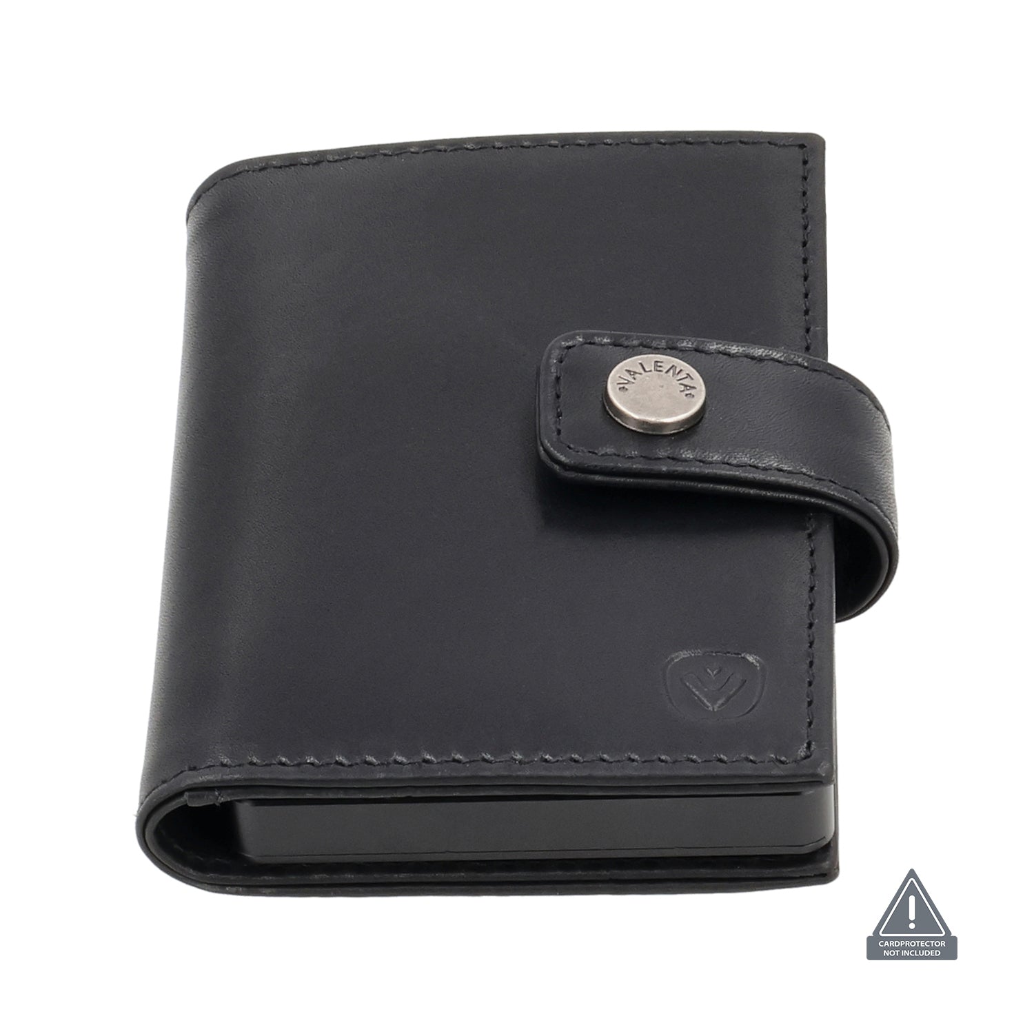 Card Wallet Leather MagSafe Black