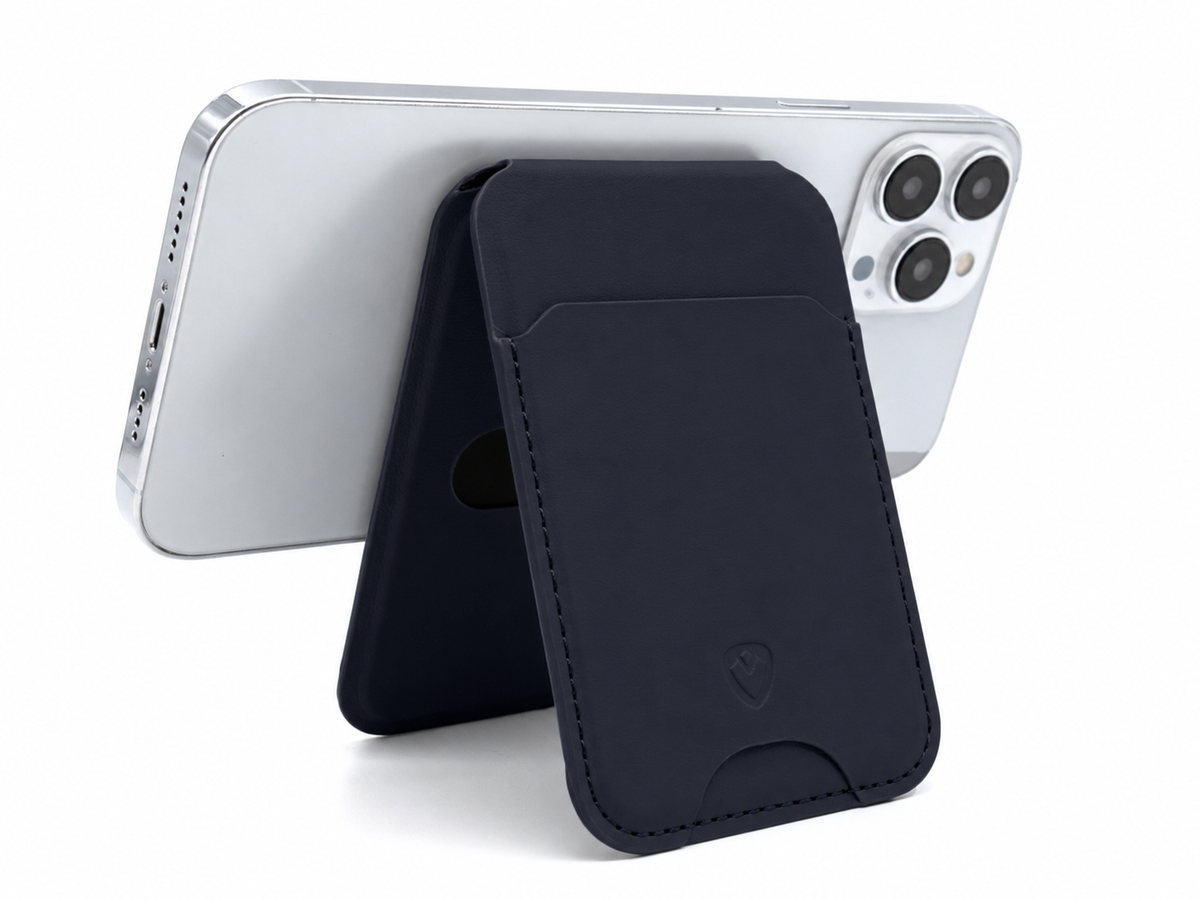 Card Wallet MagSafe Stand Blau