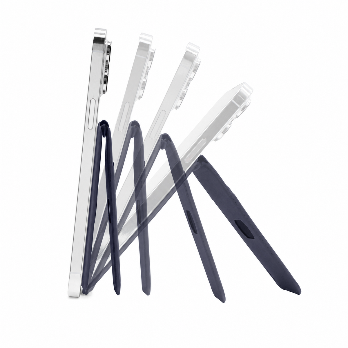 Card Wallet MagSafe Stand Blau