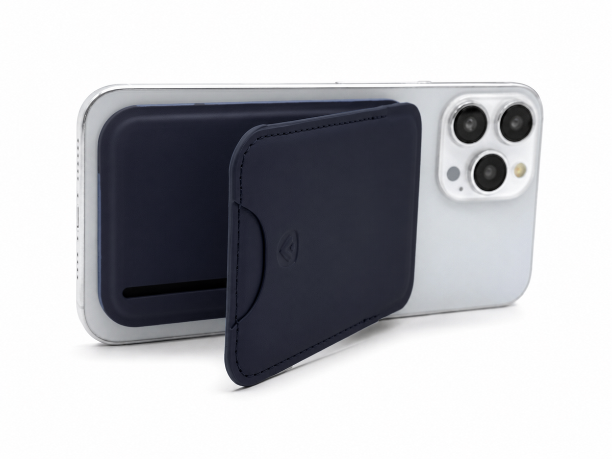 Card Wallet MagSafe Stand Blau