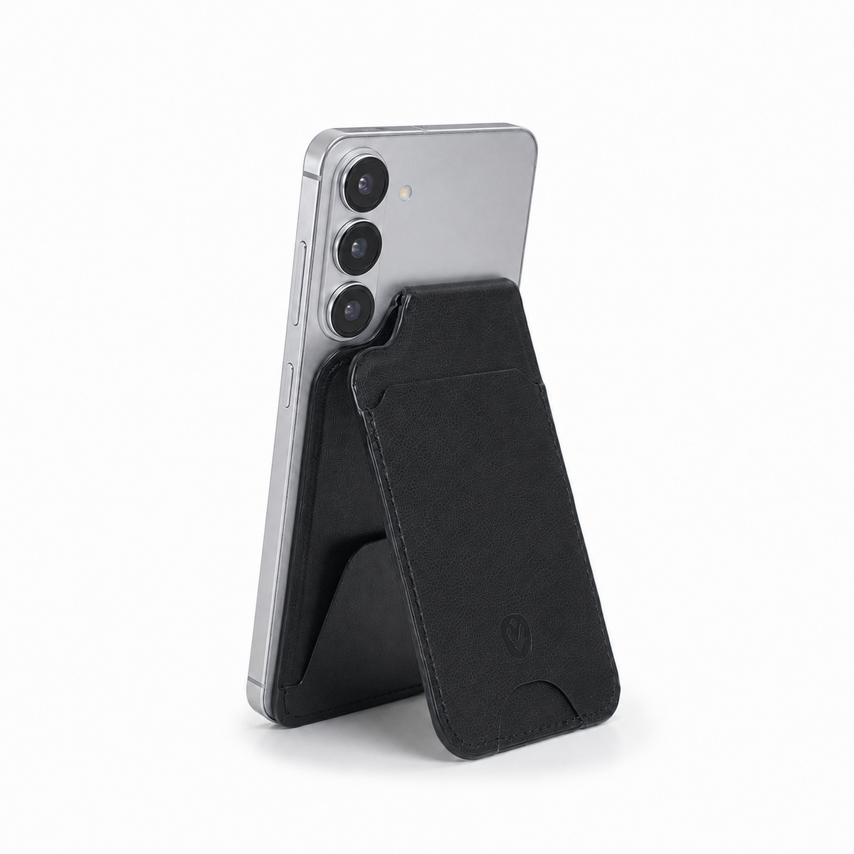 Card Wallet Stand Android Fit Schwarz
