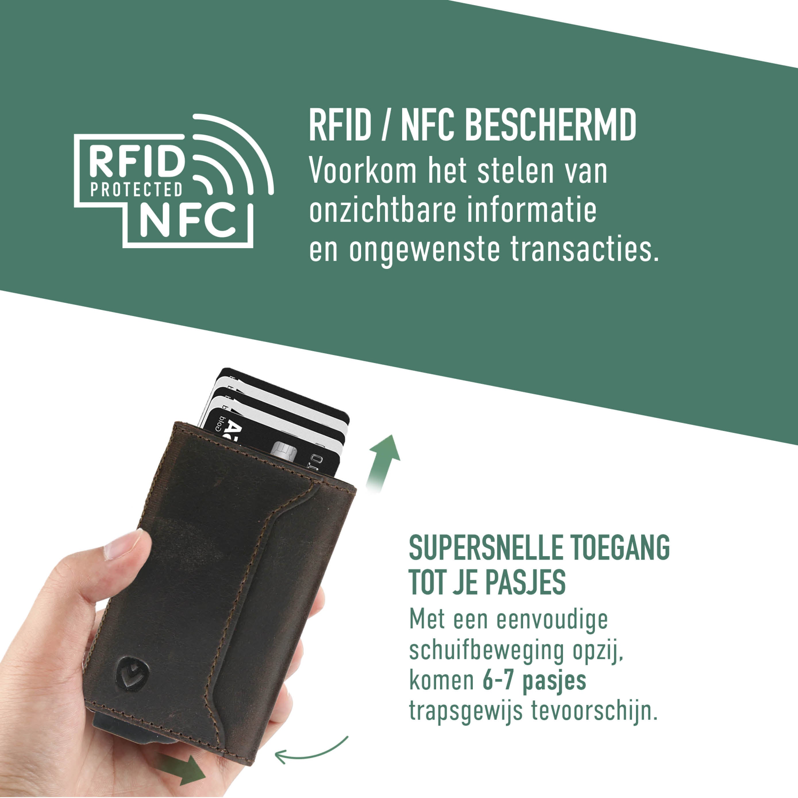 Gift Set Leer Pasjeshouder Sleeve / Sleutelhouder Vintage Bruin - valenta.com