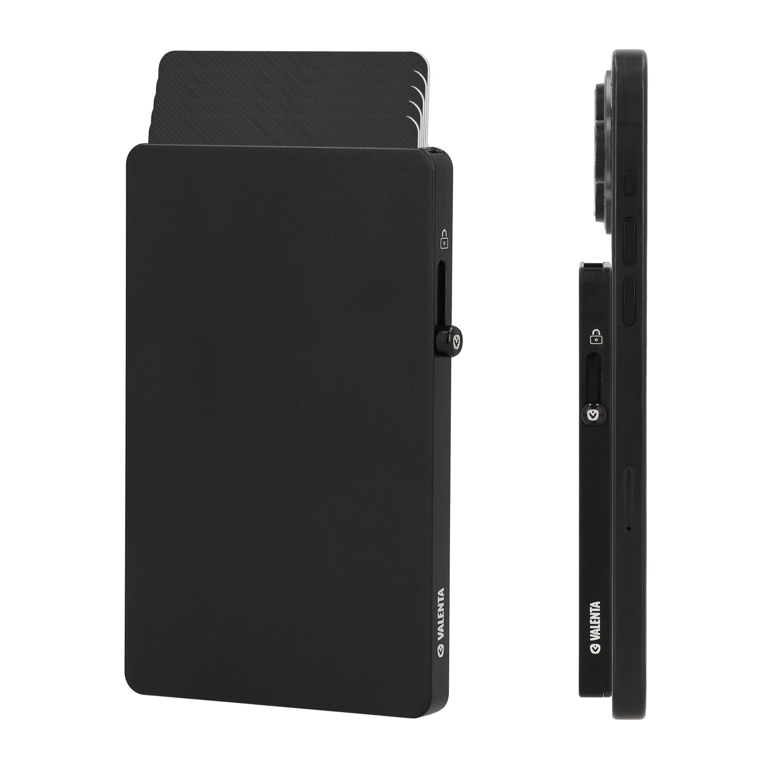 Cardprotector Aluminium Magsafe Thin Black - valenta.com