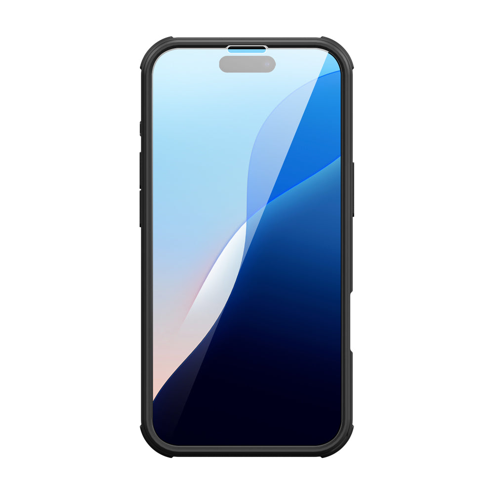 Full Cover MagSafe - Glass/PC Zwart iPhone 16 - valenta.com