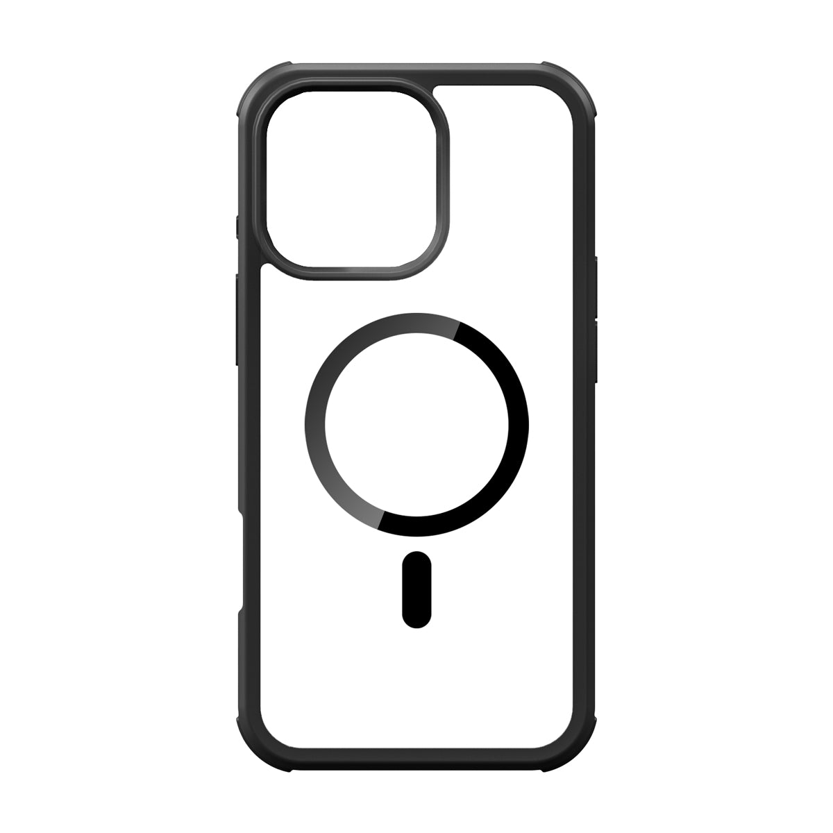 Full Cover MagSafe - Glass/PC Zwart iPhone 16 Pro - valenta.com