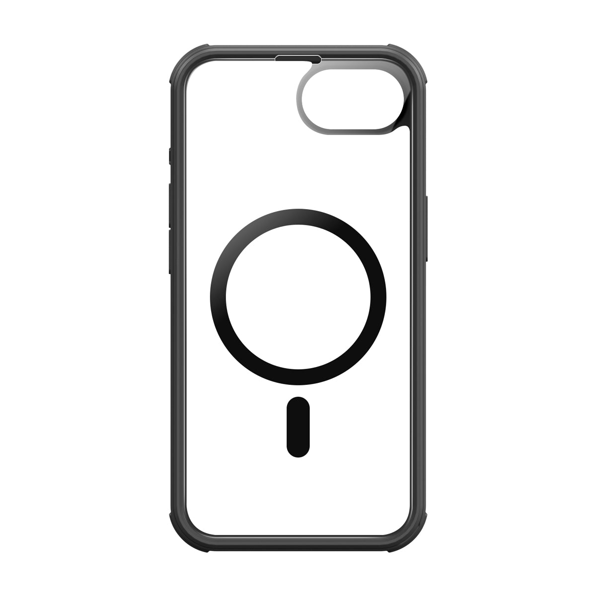 Full Cover MagSafe - Glass/PC Zwart iPhone 16e - valenta.com