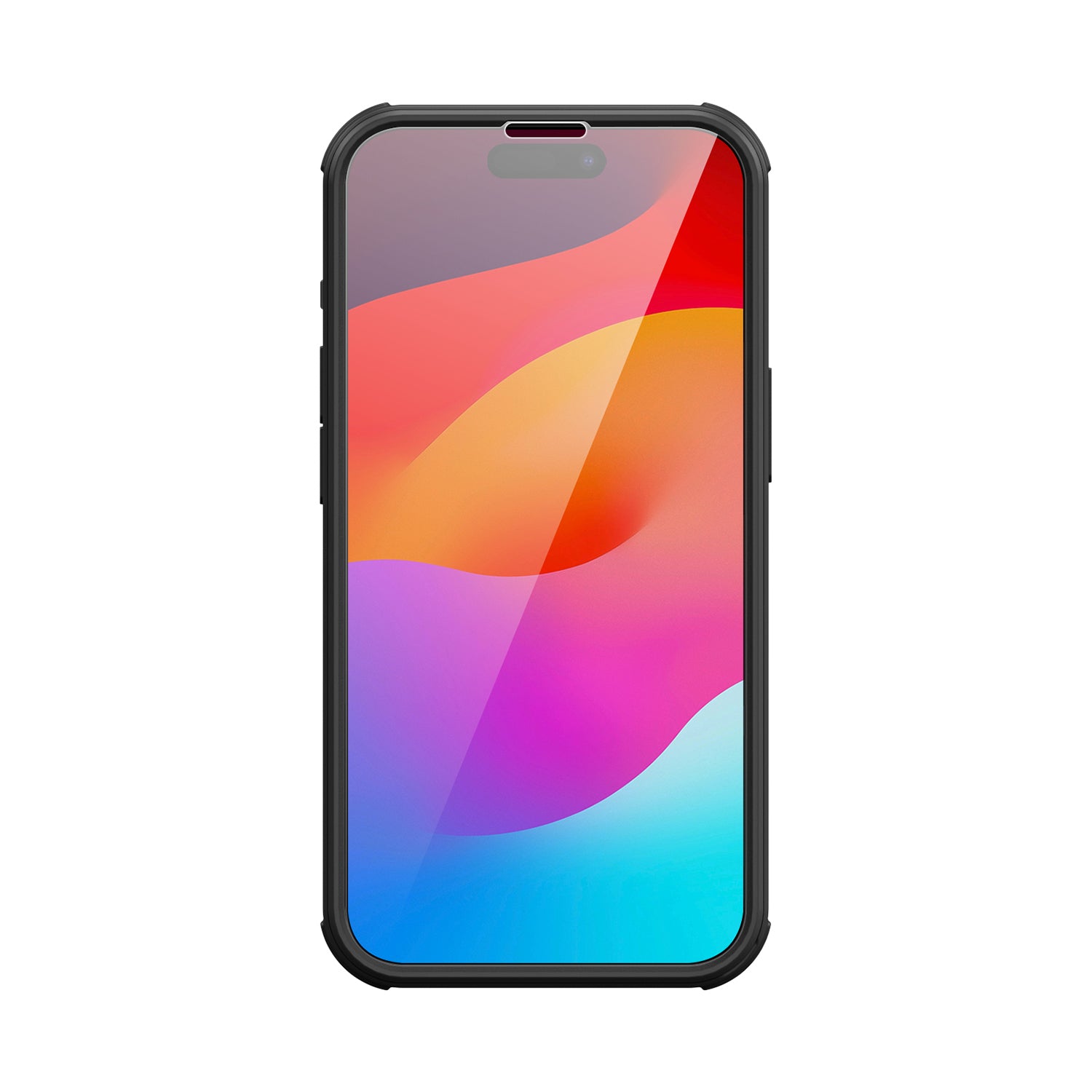 Full Cover Tempered Glass Zwart iPhone 15 Pro - valenta.com