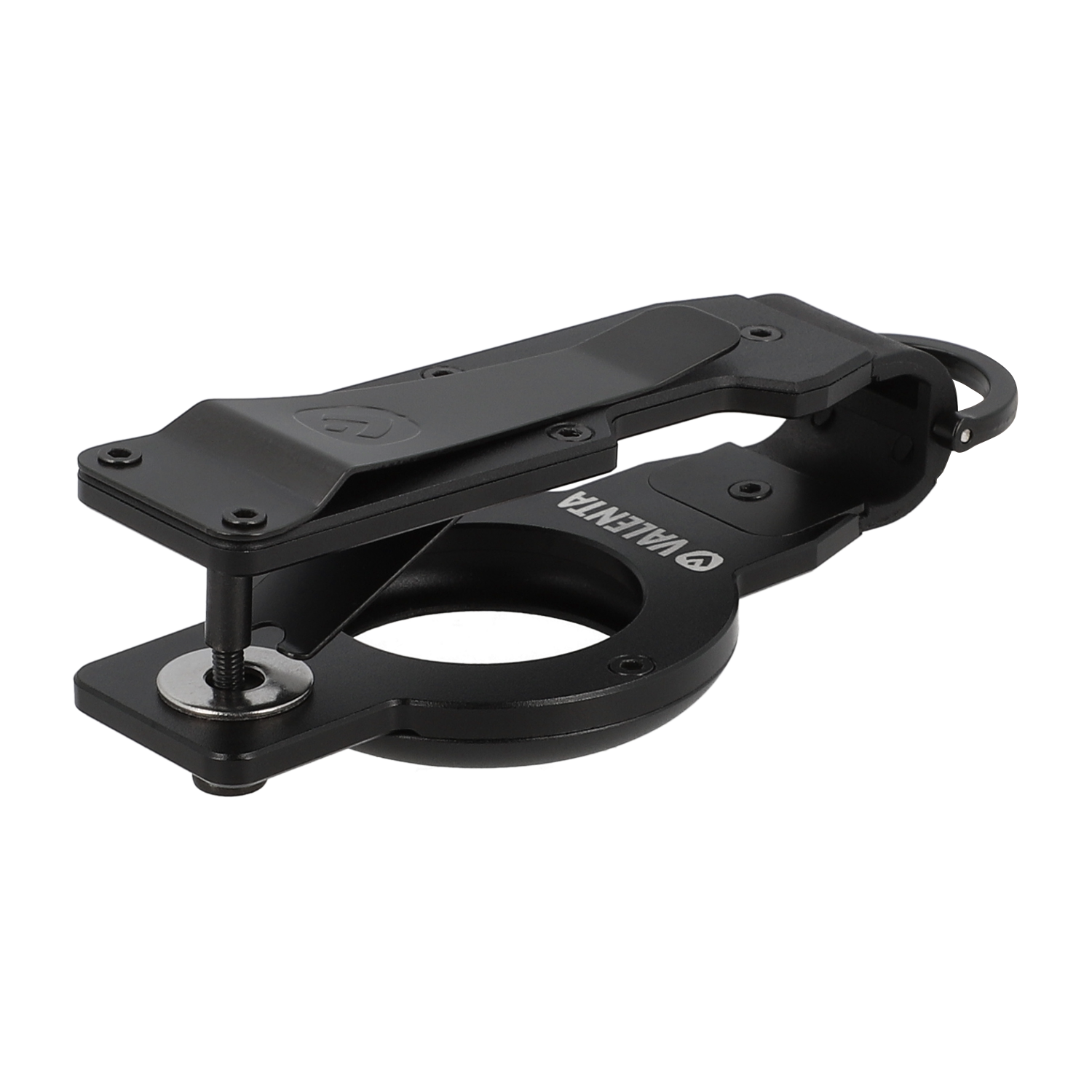 Key Organizer Aluminium AirTag Zwart - valenta.com