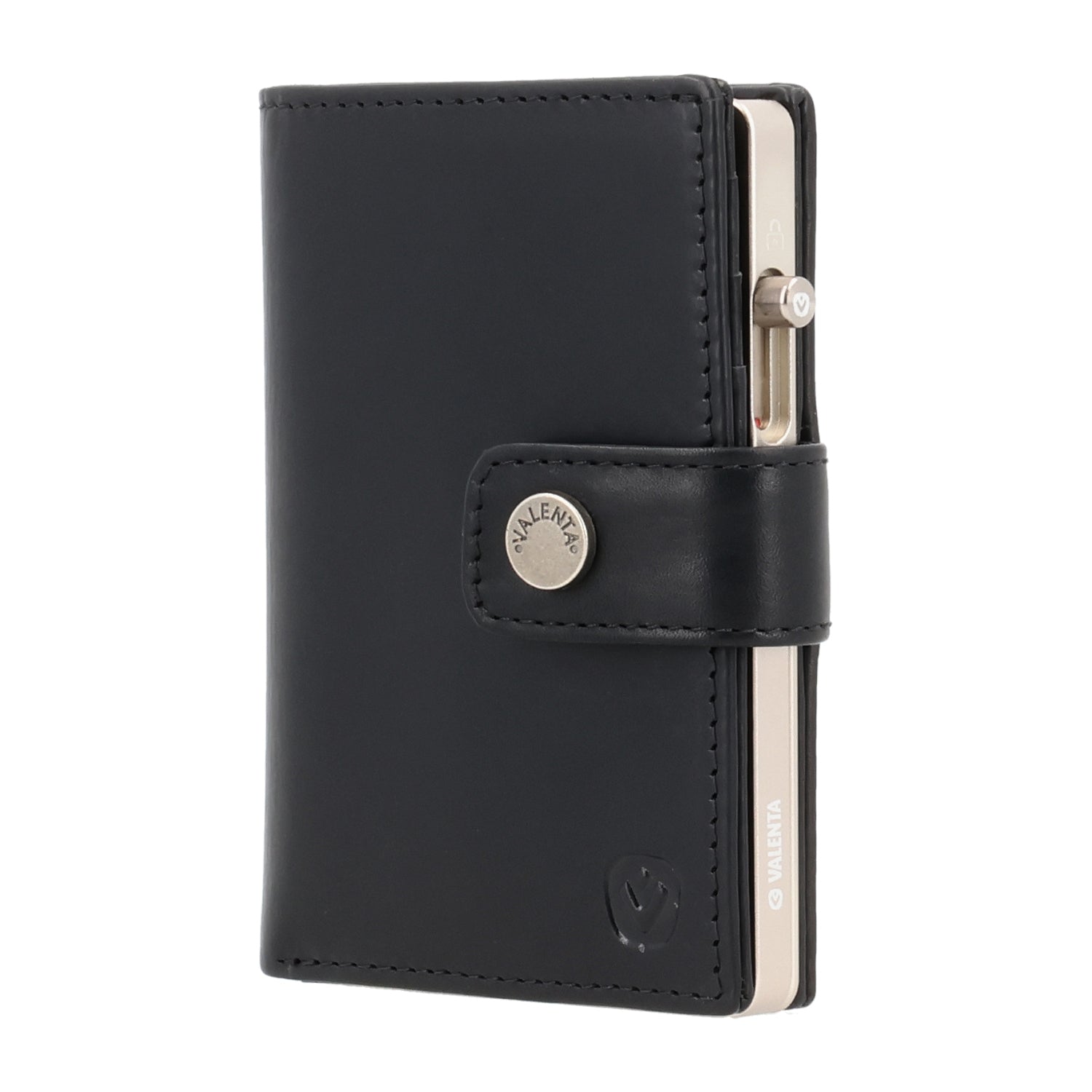Cardprotector Stand Titanium Natural + Card Wallet Luxe Black