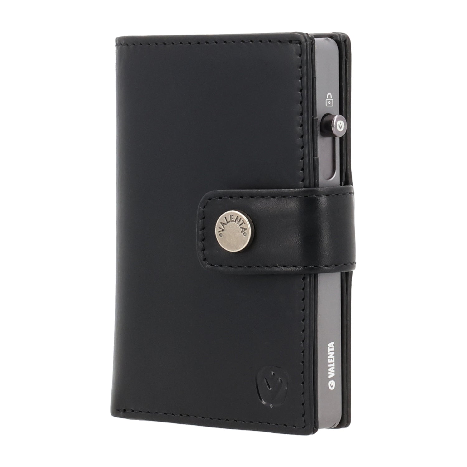 Cardprotector Stand Graphite Grey + Card Wallet Luxe Black