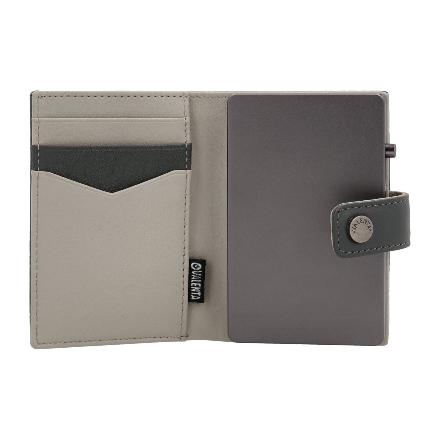 Cardprotector Stand Graphite Grey + Card Wallet Luxe Grey