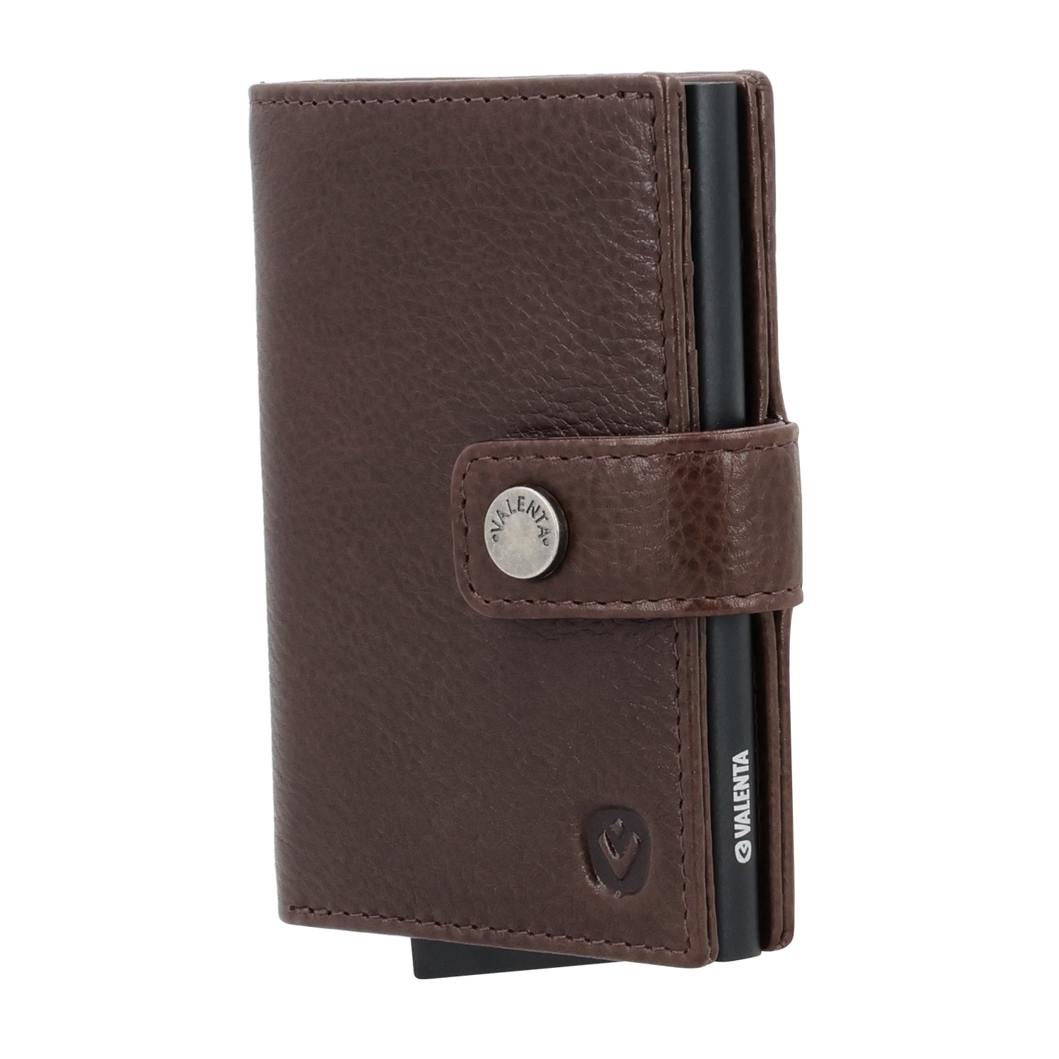 Cardprotector Plus Black + Card Wallet Luxe Chocolate
