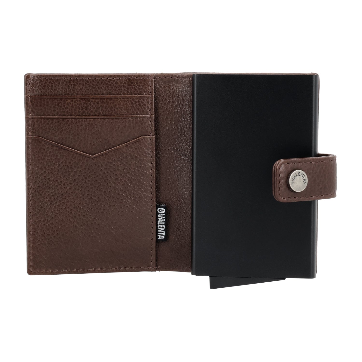 Cardprotector Plus Black + Card Wallet Luxe Chocolate