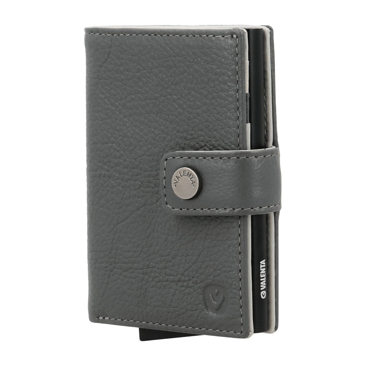 Cardprotector Plus Black + Card Wallet Luxe Grey