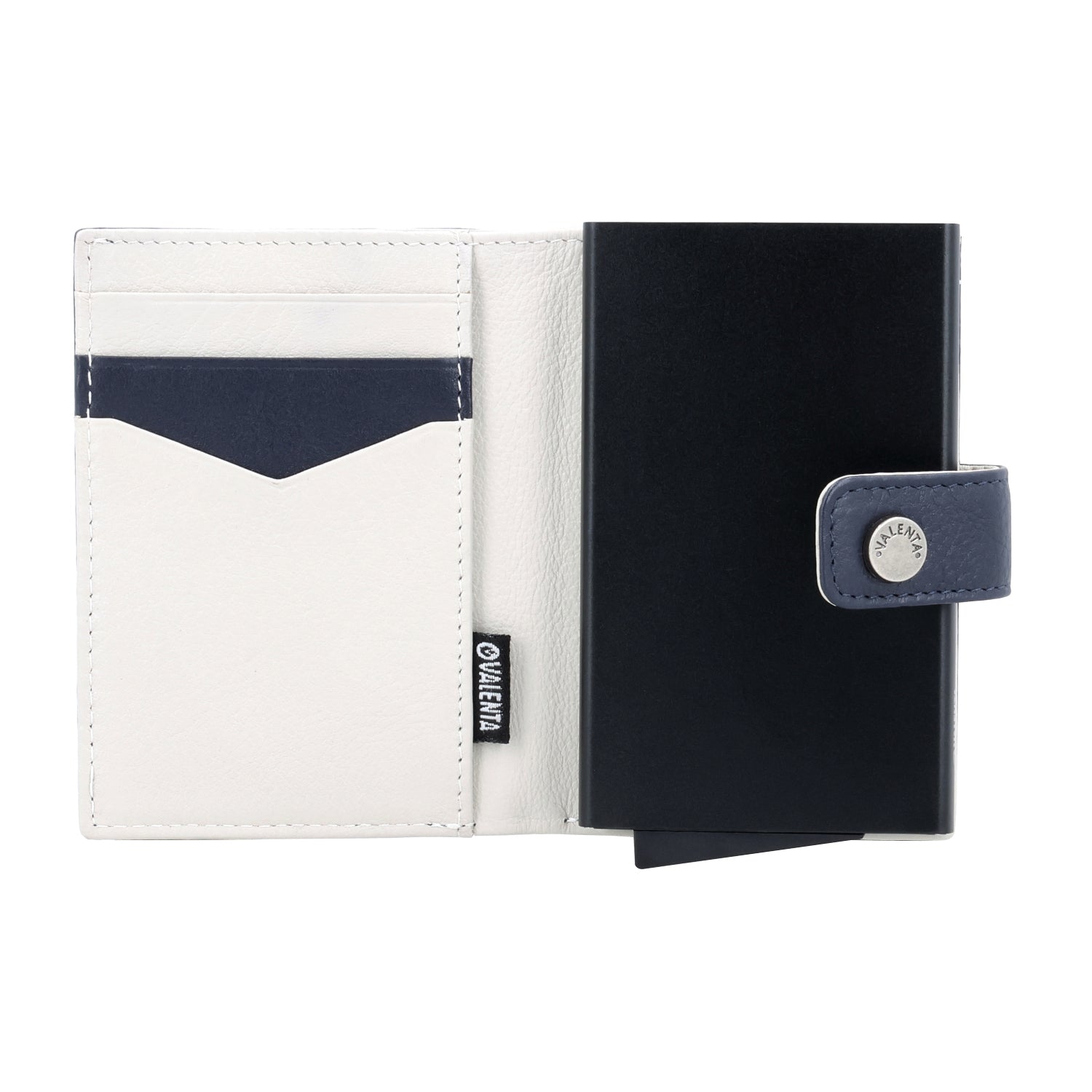 Cardprotector Plus Black + Card Wallet Luxe Navy