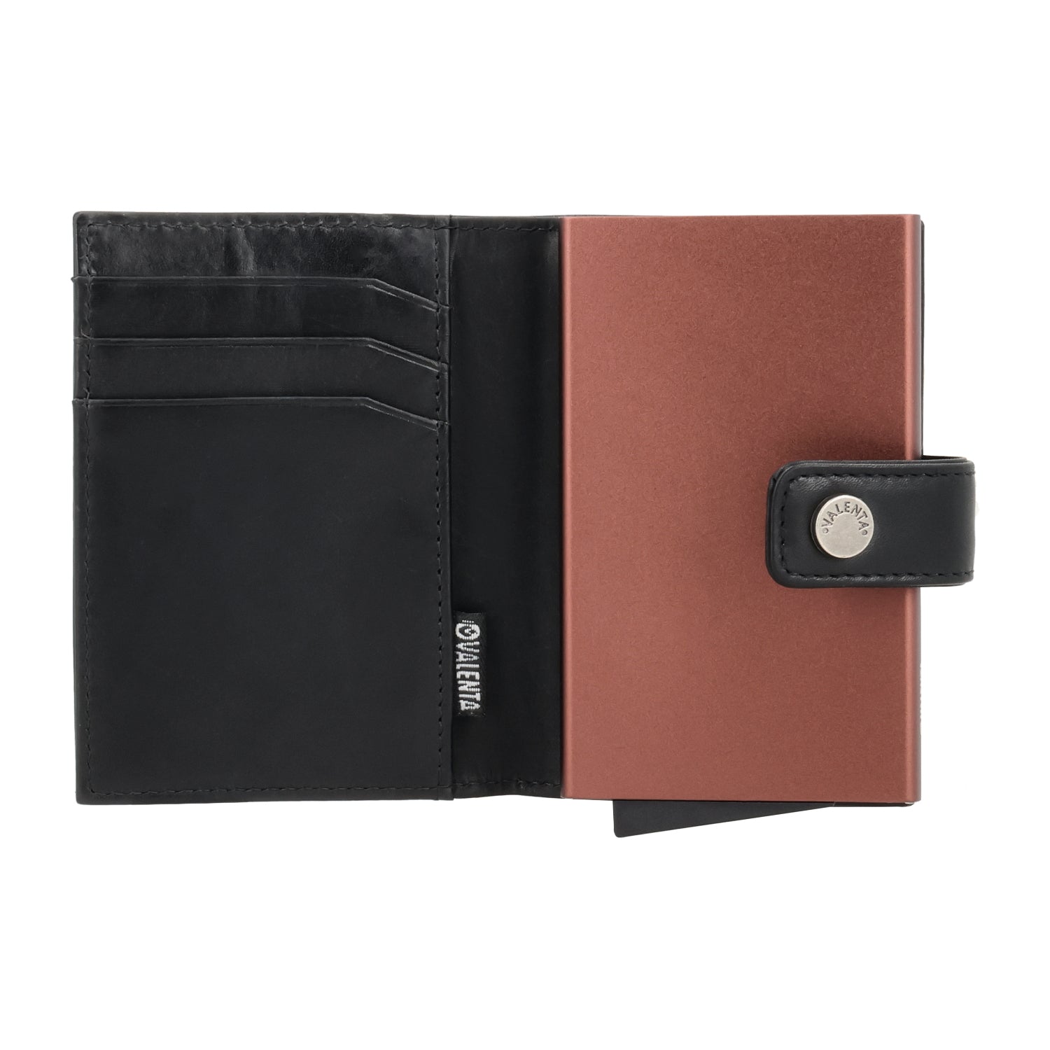 Cardprotector Plus Dark Brown + Card Wallet Standard Black