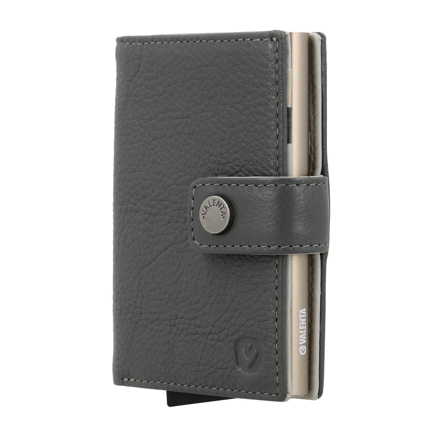 Cardprotector Plus Titanium Gold + Card Wallet Luxe Grey