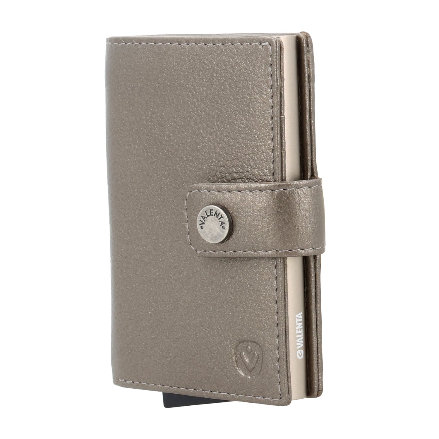 Cardprotector Plus Titanium Gold + Card Wallet Luxe Metallic Bronze