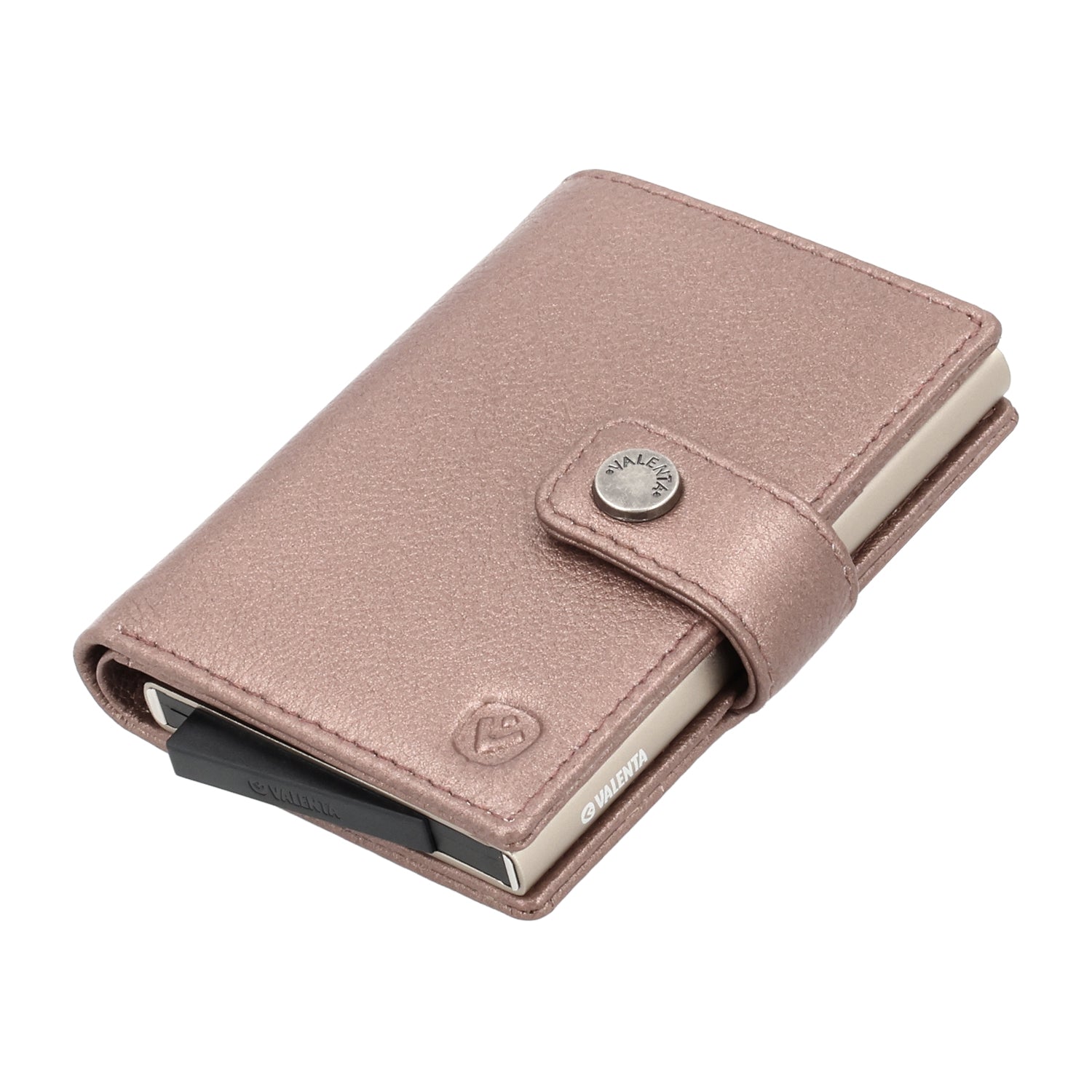 Cardprotector Plus Titanium Gold + Card Wallet Luxe Metallic Copper