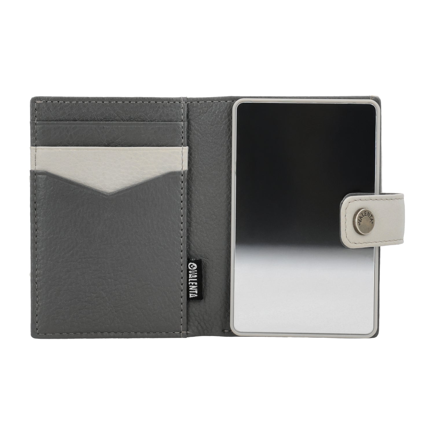 Mirror Natural + Card Wallet Luxe Off-White