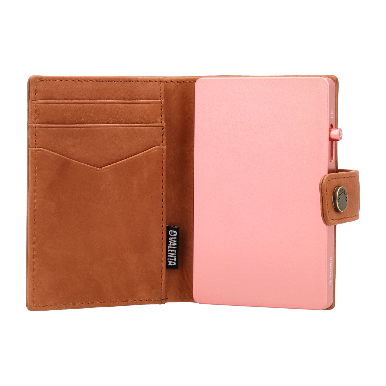 Cardprotector Rose + Card Wallet Luxe Tan